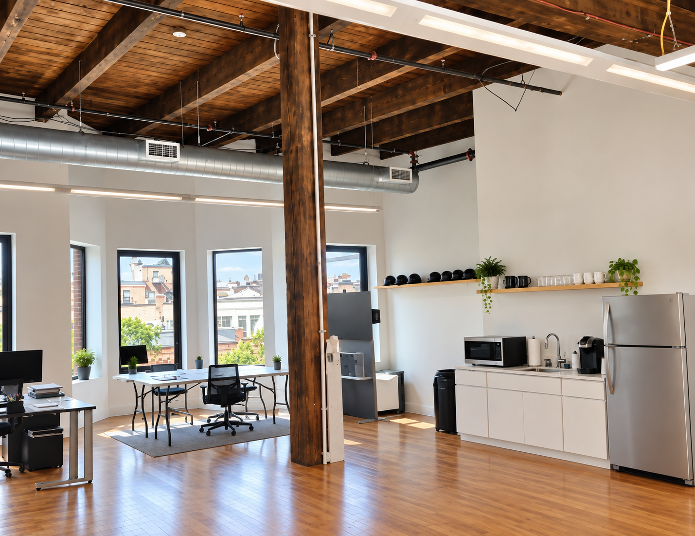 Light-Filled Modern Office in Boston