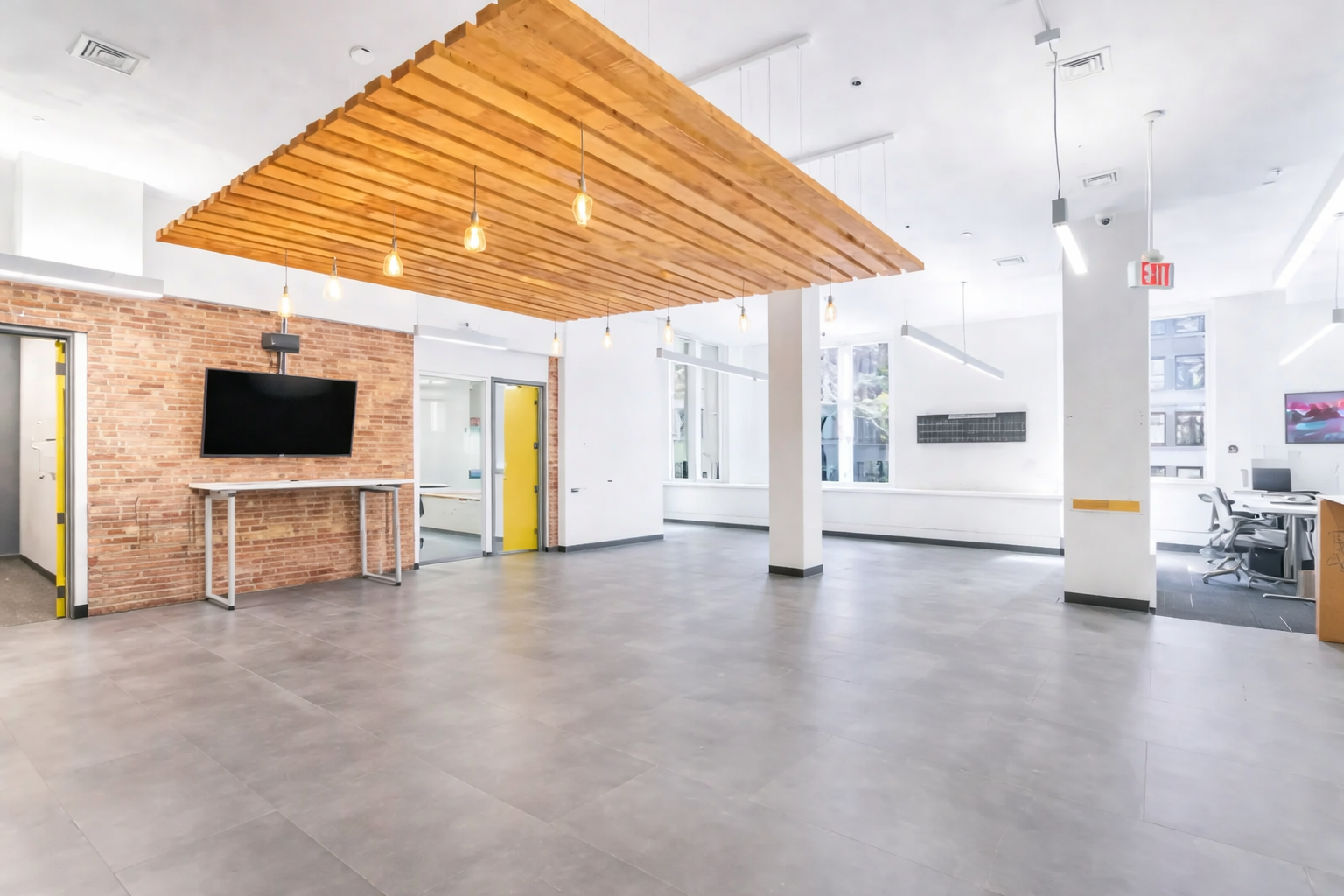 Charming Modern Brick Office in in Boston's Old City Hall
