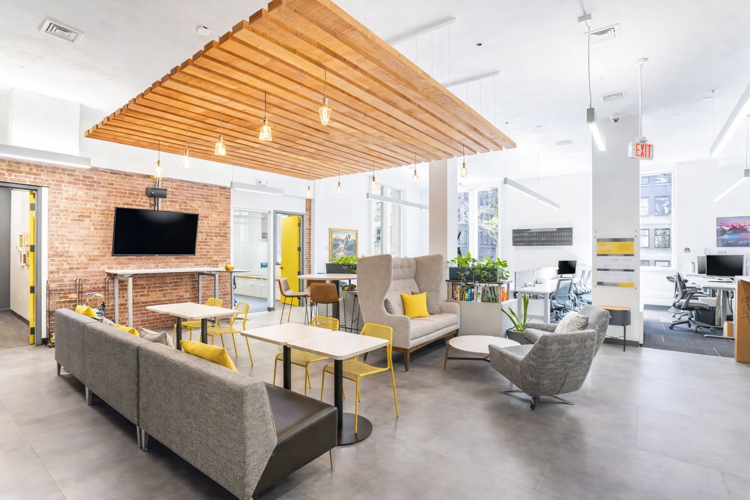 Charming Modern Brick Office in in Boston's Old City Hall