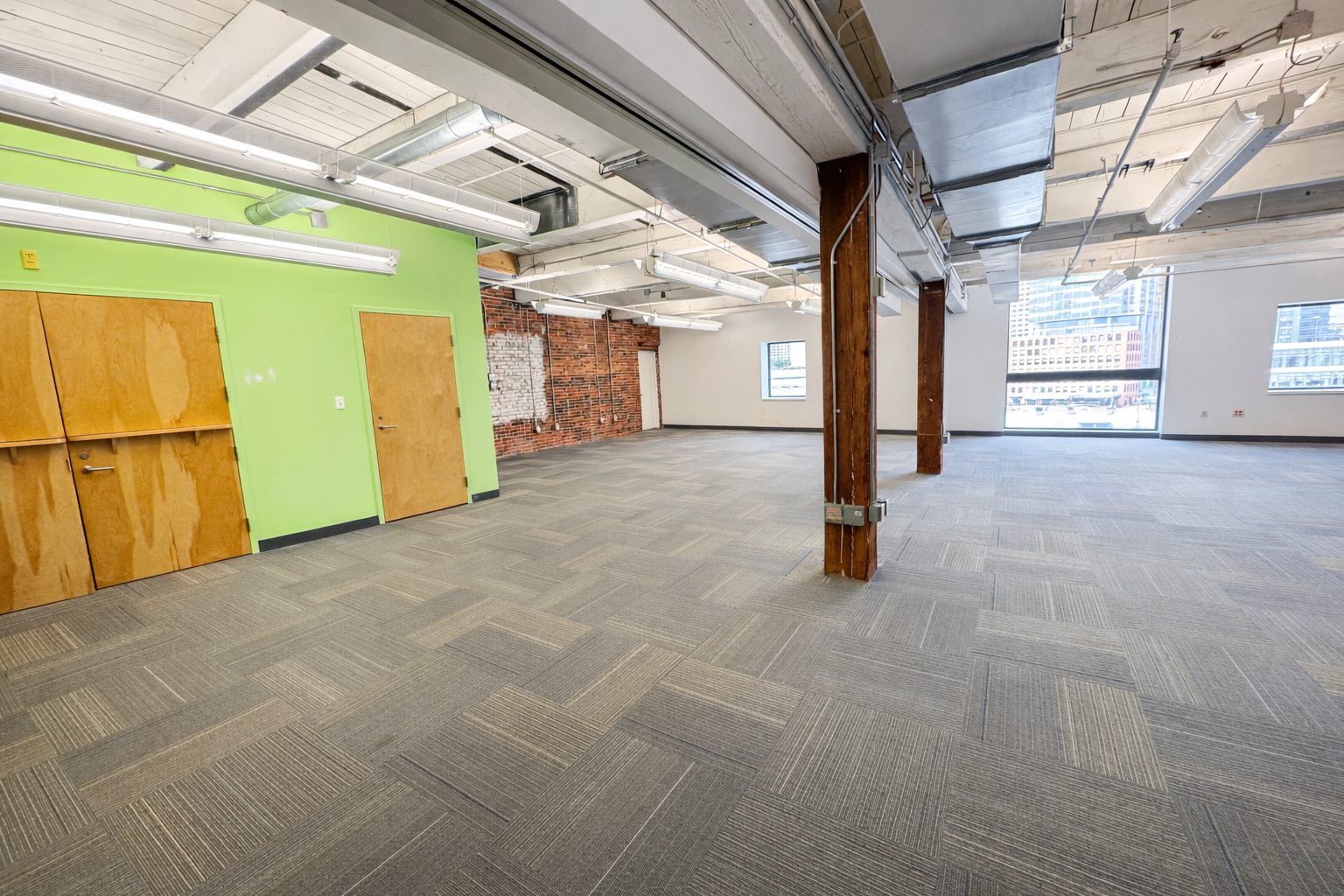 Exposed Brick Office with Great Views in Seaport