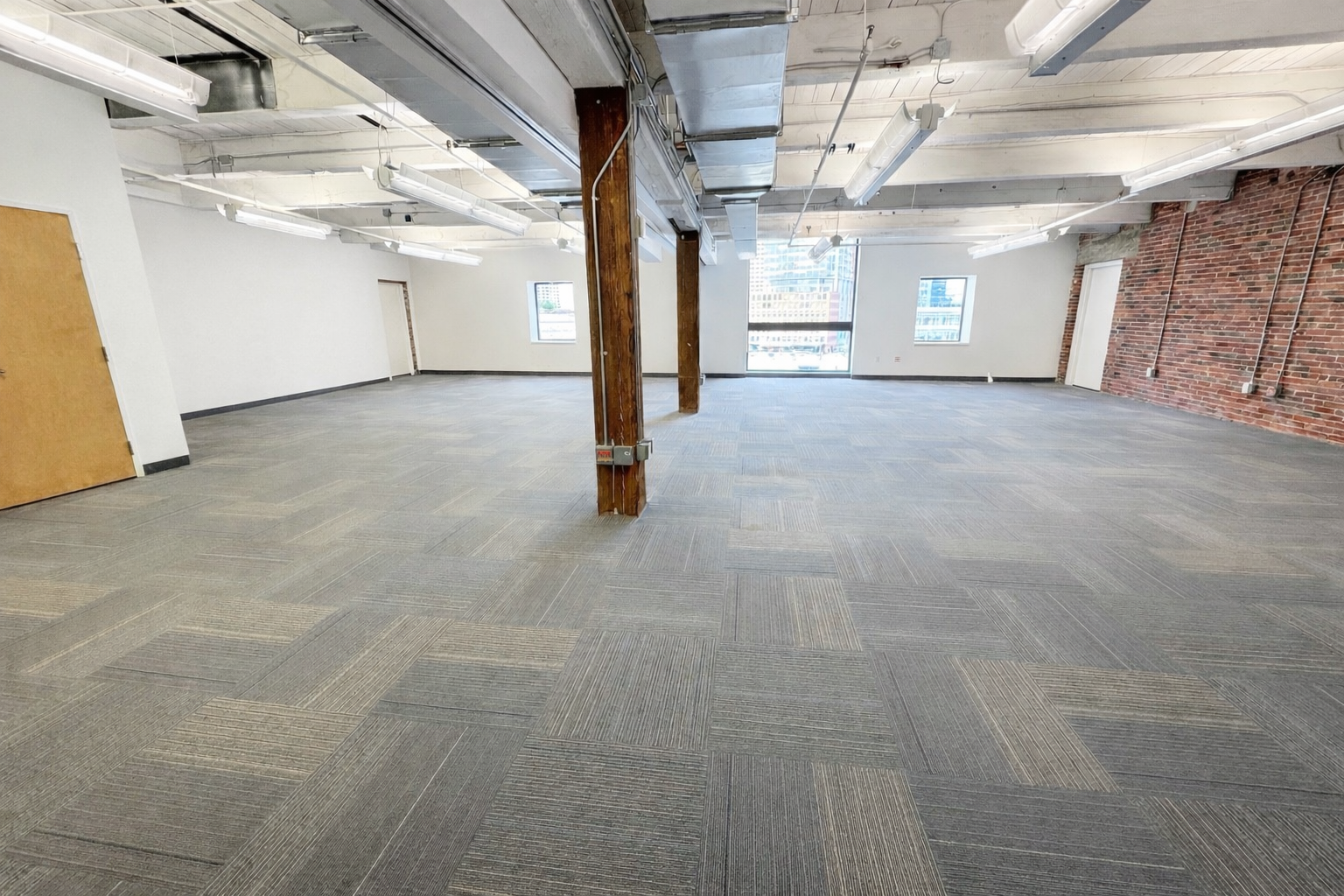 Vibrant Brick and Light-Filled Seaport Office Space