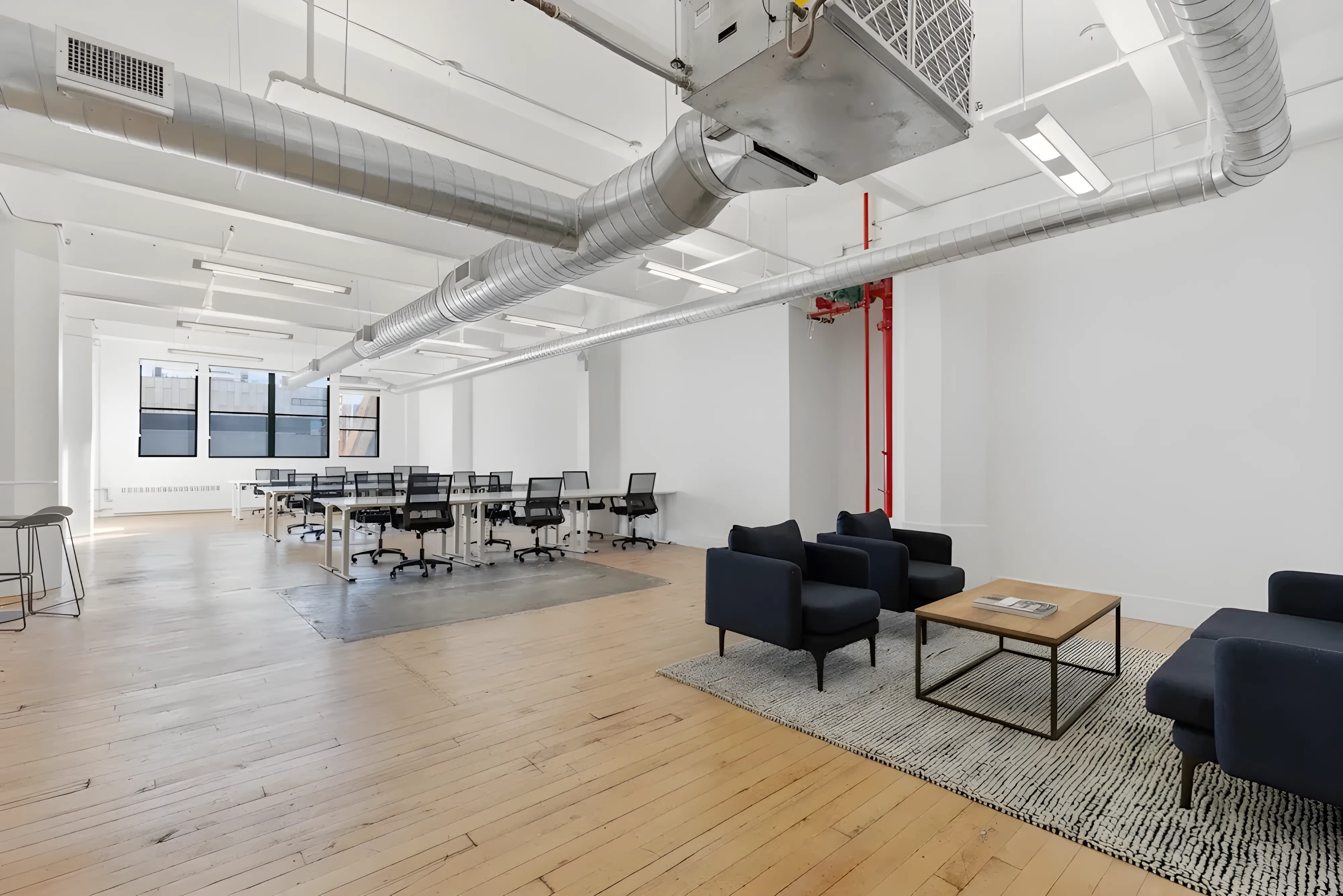 Bright Dumbo Office with High Ceilings and Natural Light