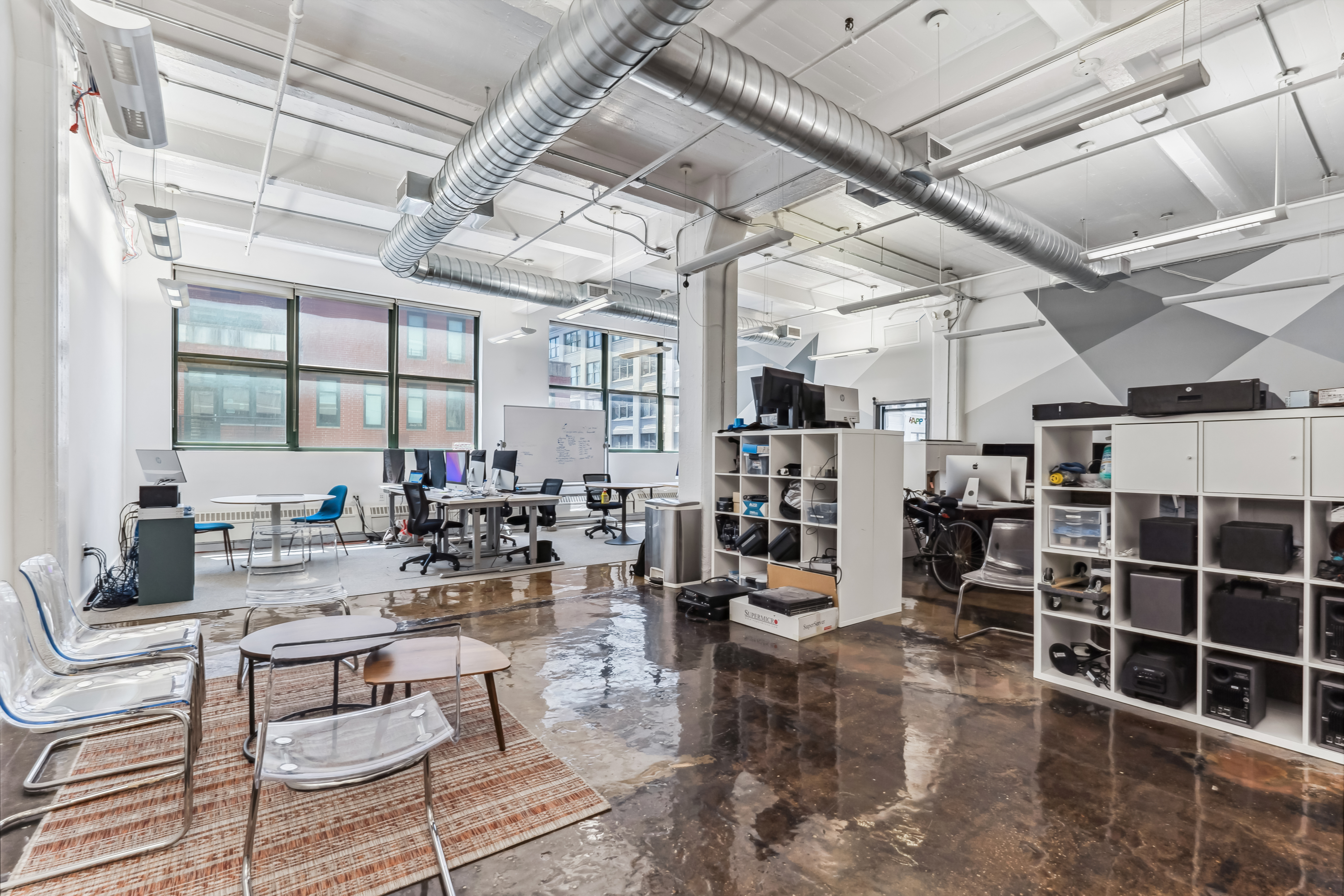 Spacious, Well-Lit Office in DUMBO with Industrial Charm 