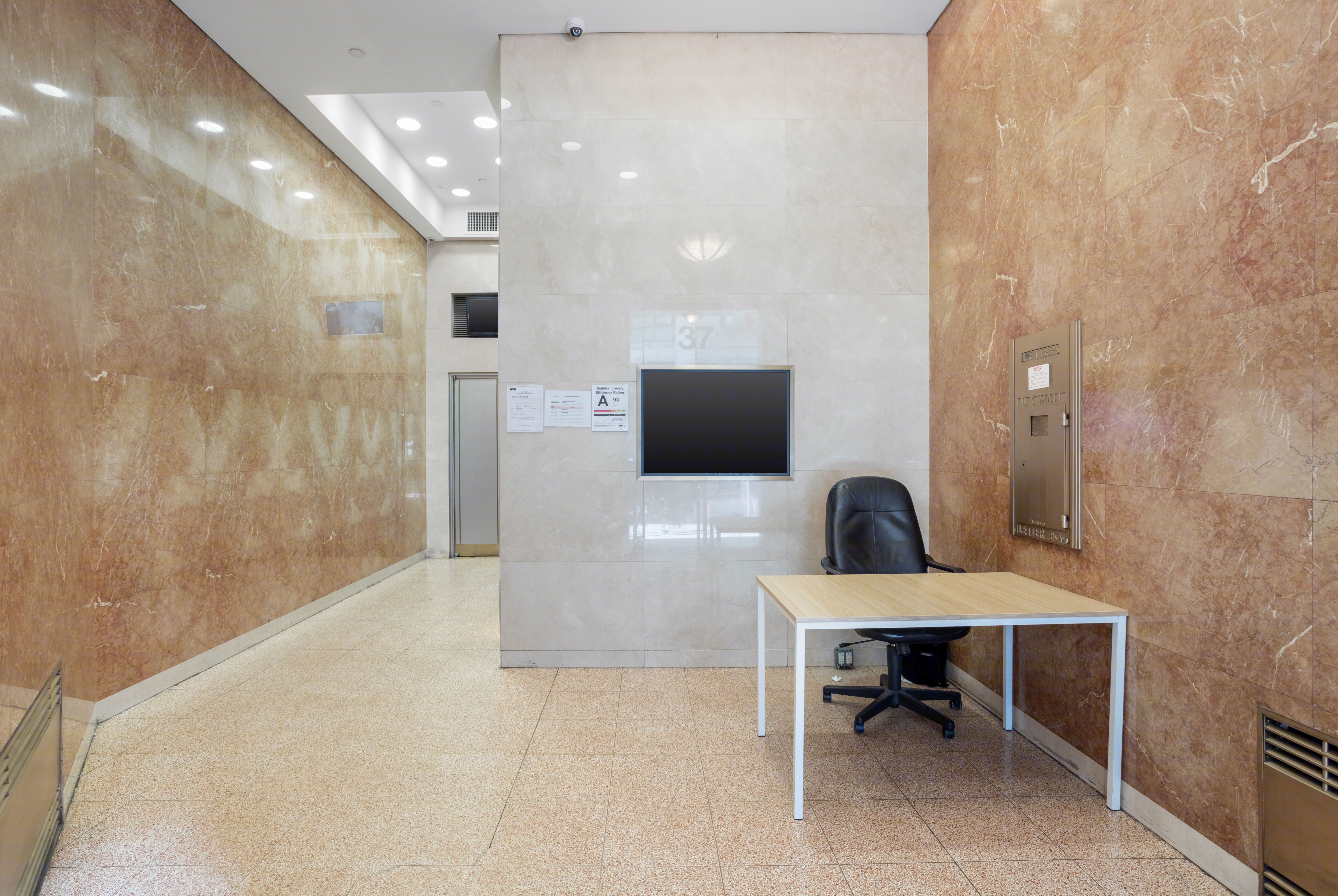 Airy Midtown Office with High Ceilings