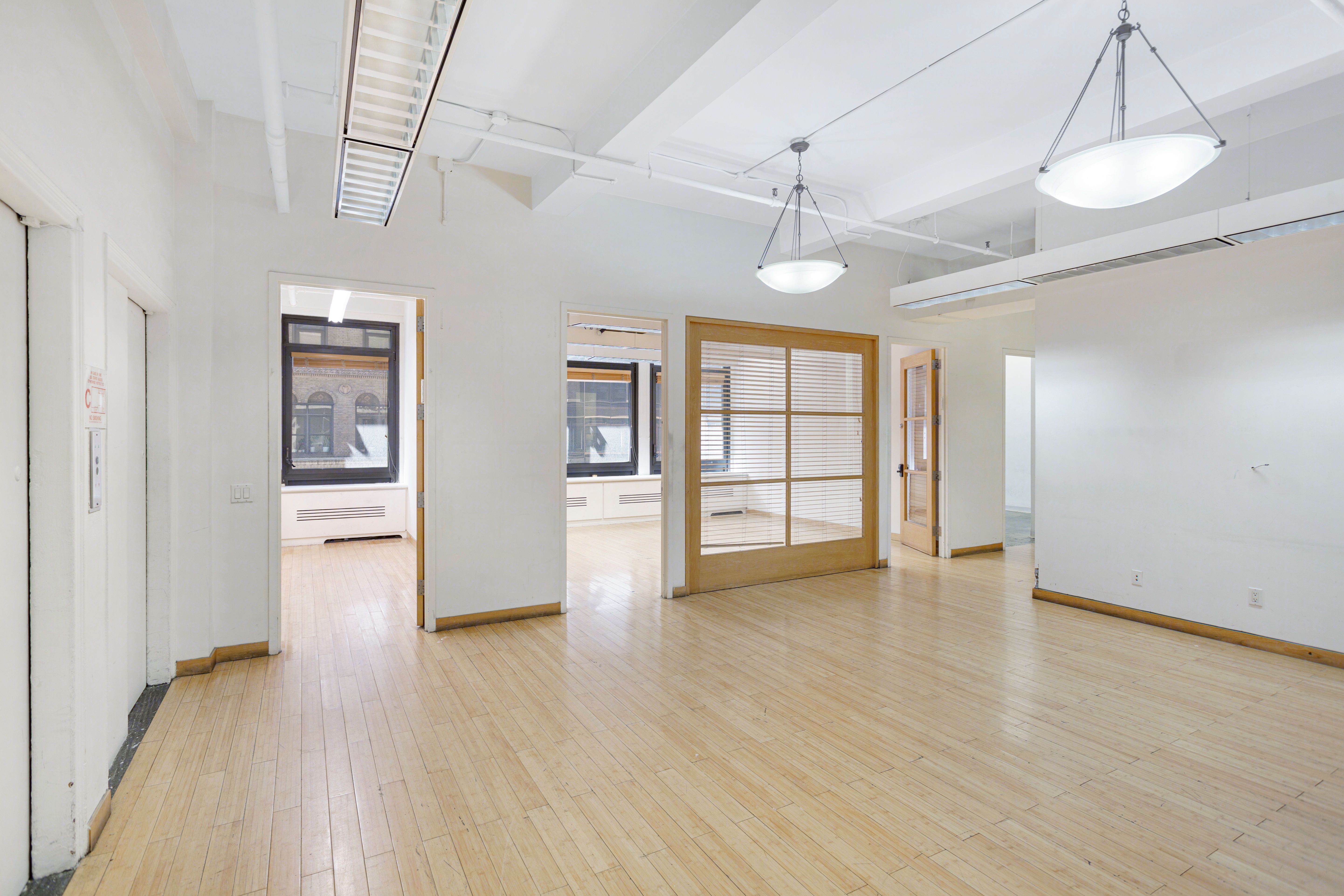 Collaborative Midtown Office with Natural Light