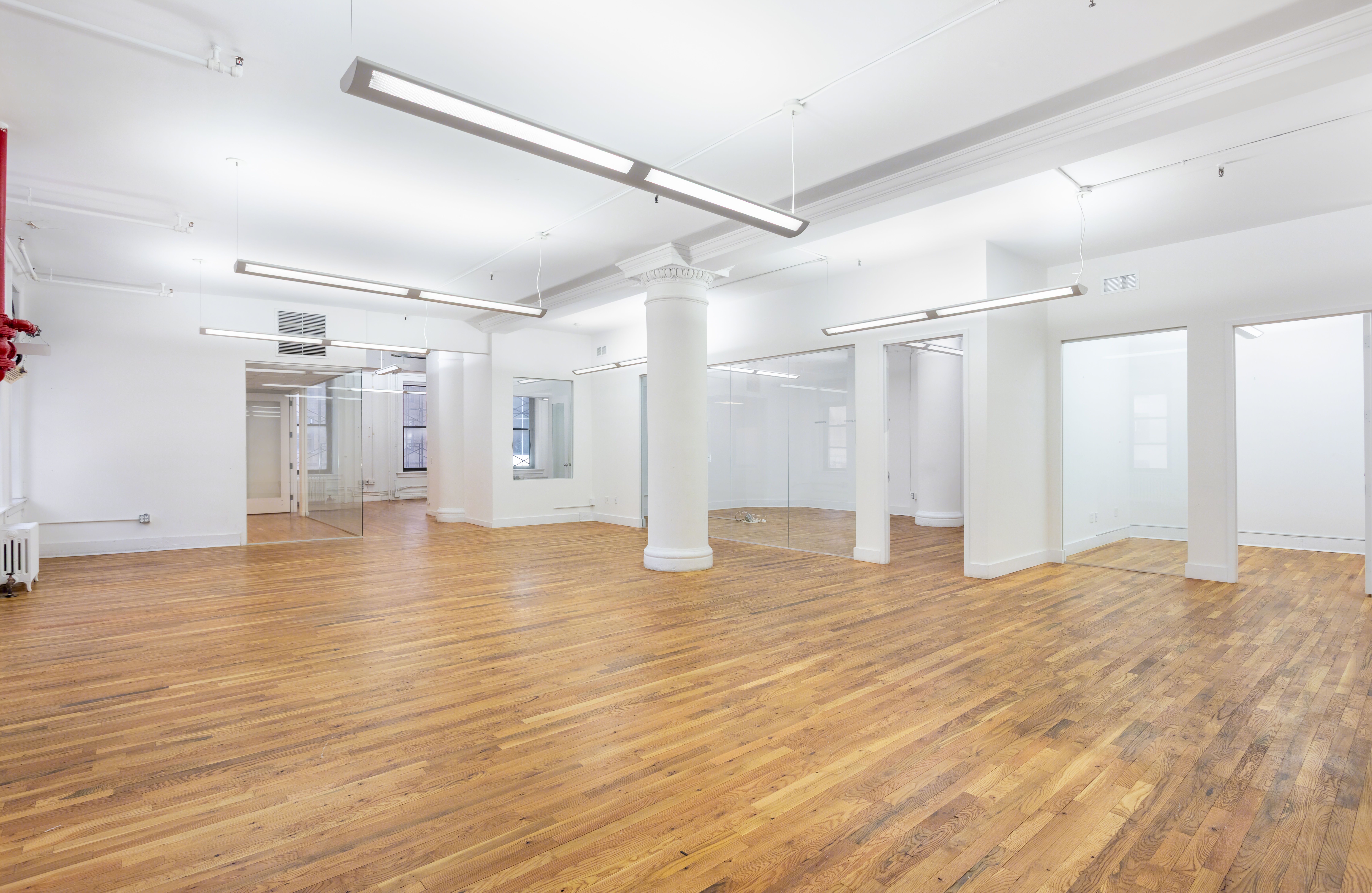 Bright Midtown Office with High Ceilings and Natural Light