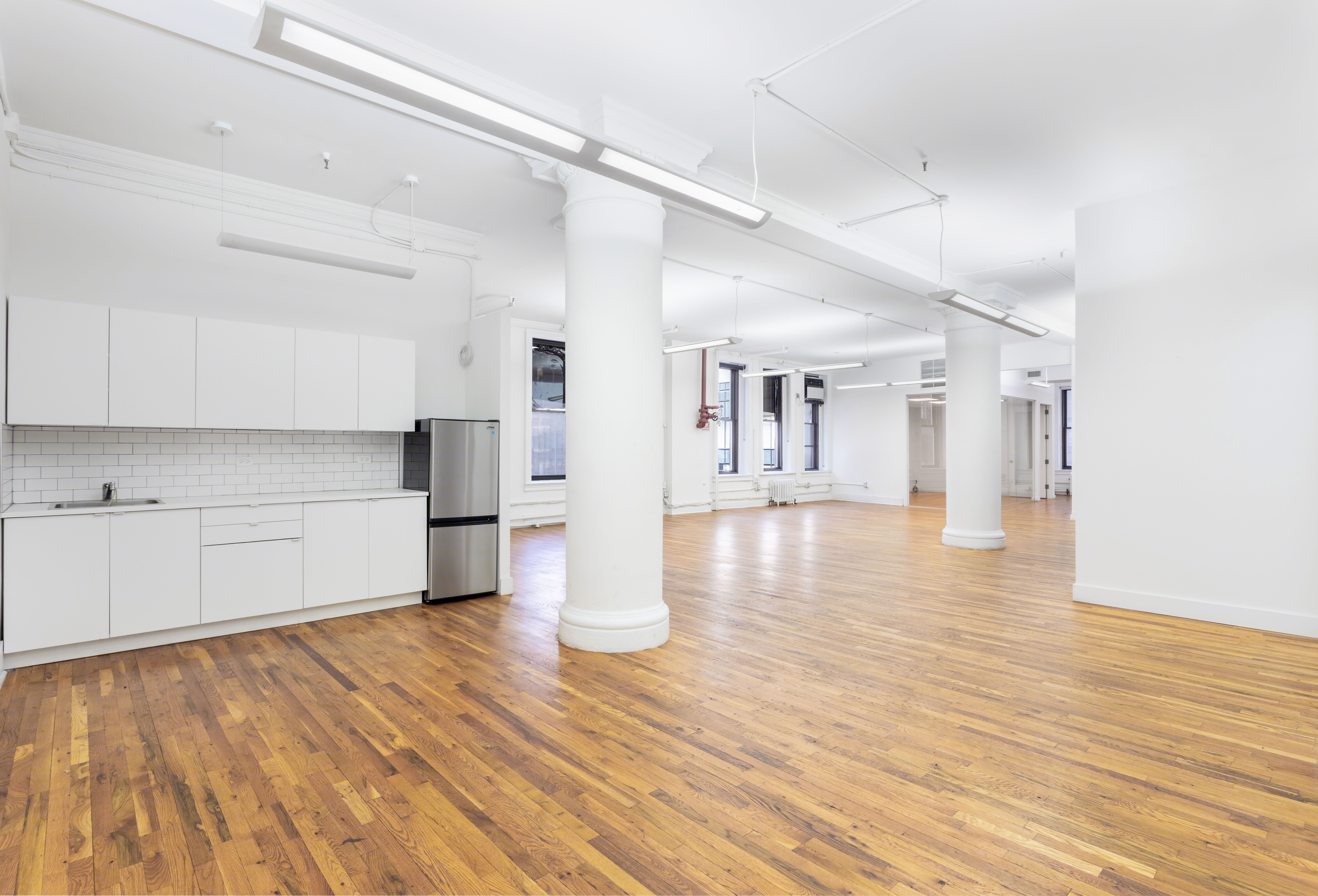Bright Midtown Office with High Ceilings and Natural Light