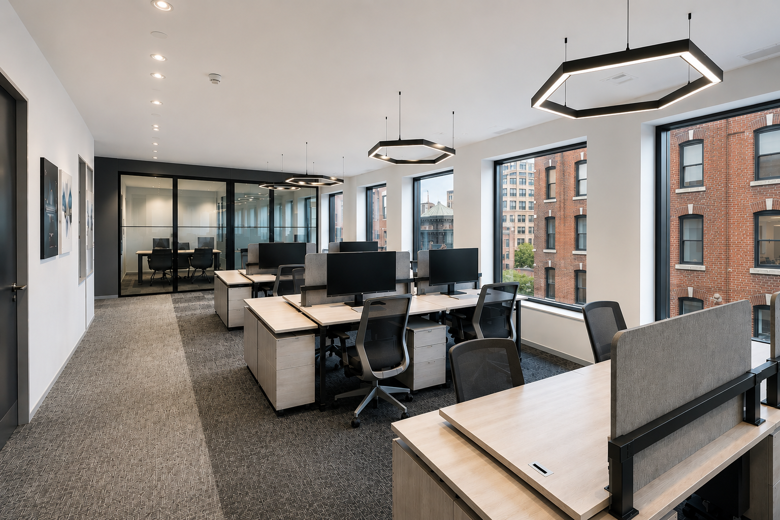 Bright Workspace in Iconic Downtown Boston Office Tower