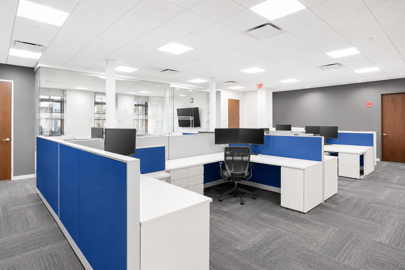 Modern Downtown Boston Office with Building Amenities