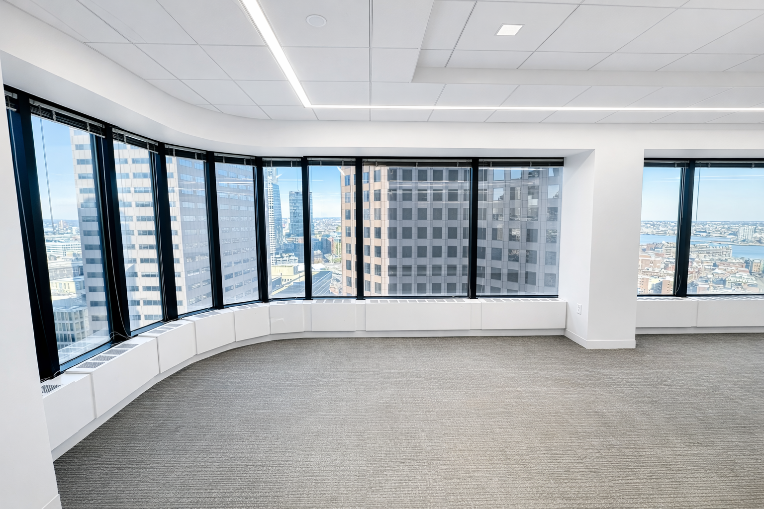 Bright Modern Office with Stunning Boston Views