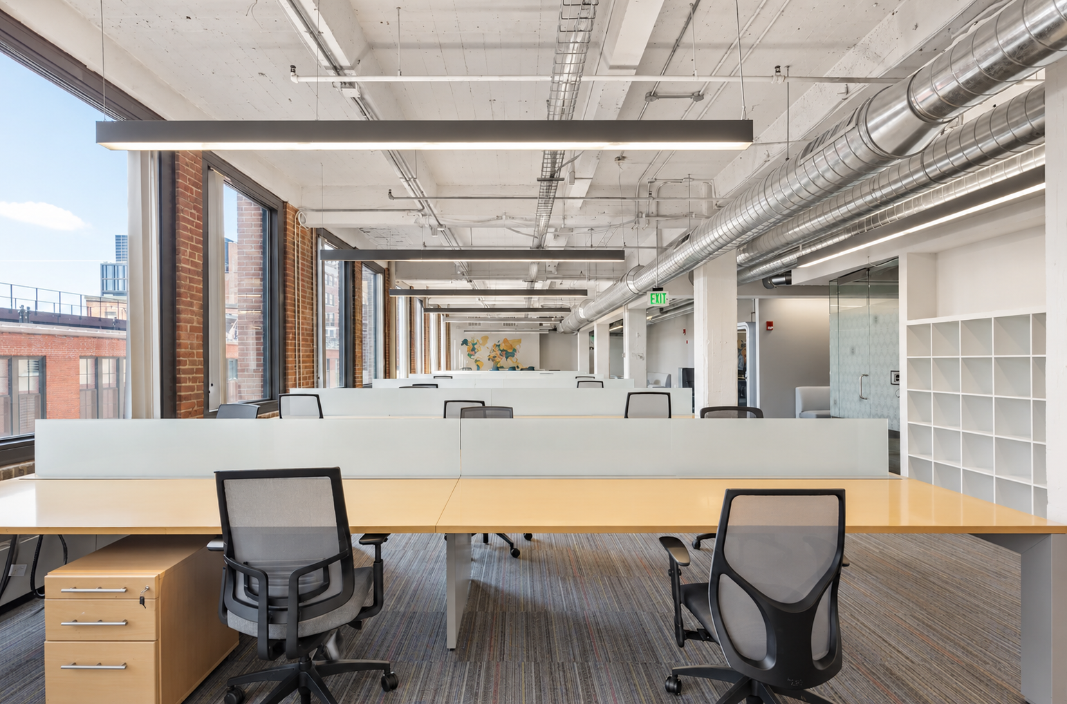 Creative Seaport Office with High Ceilings and Views