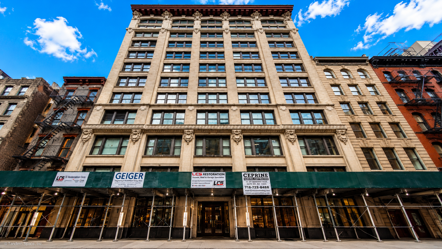 Bright Union Square Office with High Ceilings