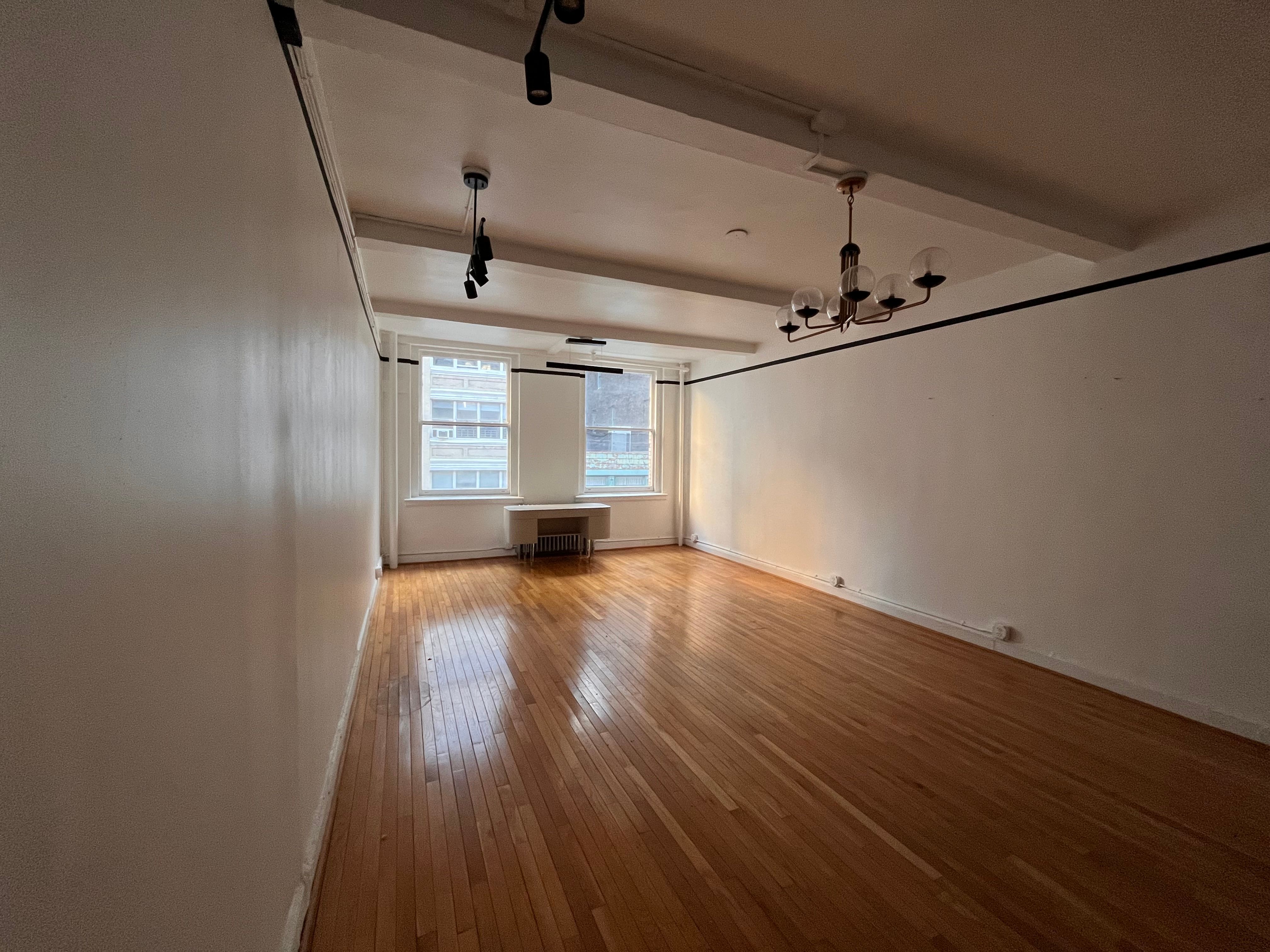 Bright Union Square Office with High Ceilings