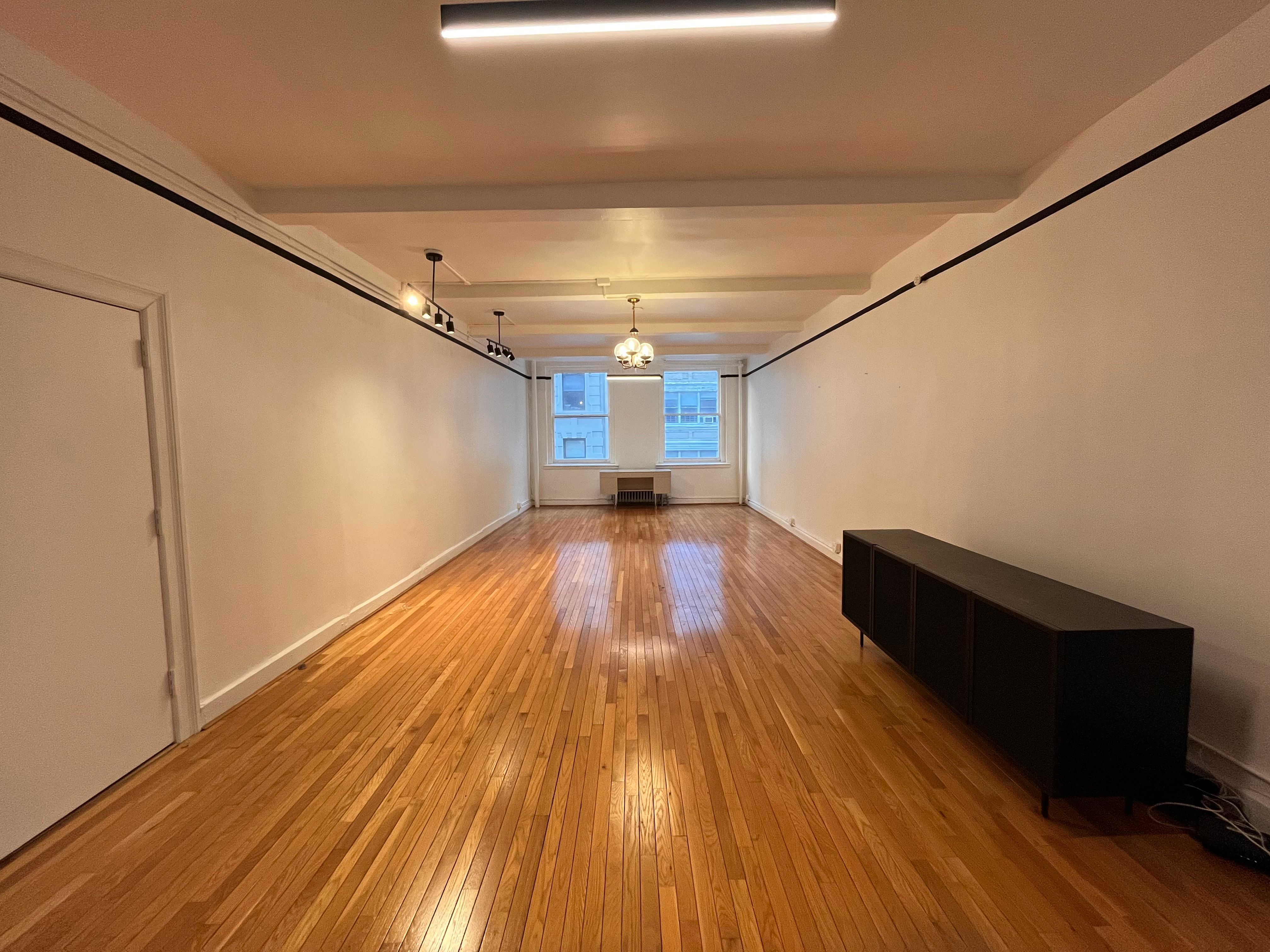 Bright Union Square Office with High Ceilings