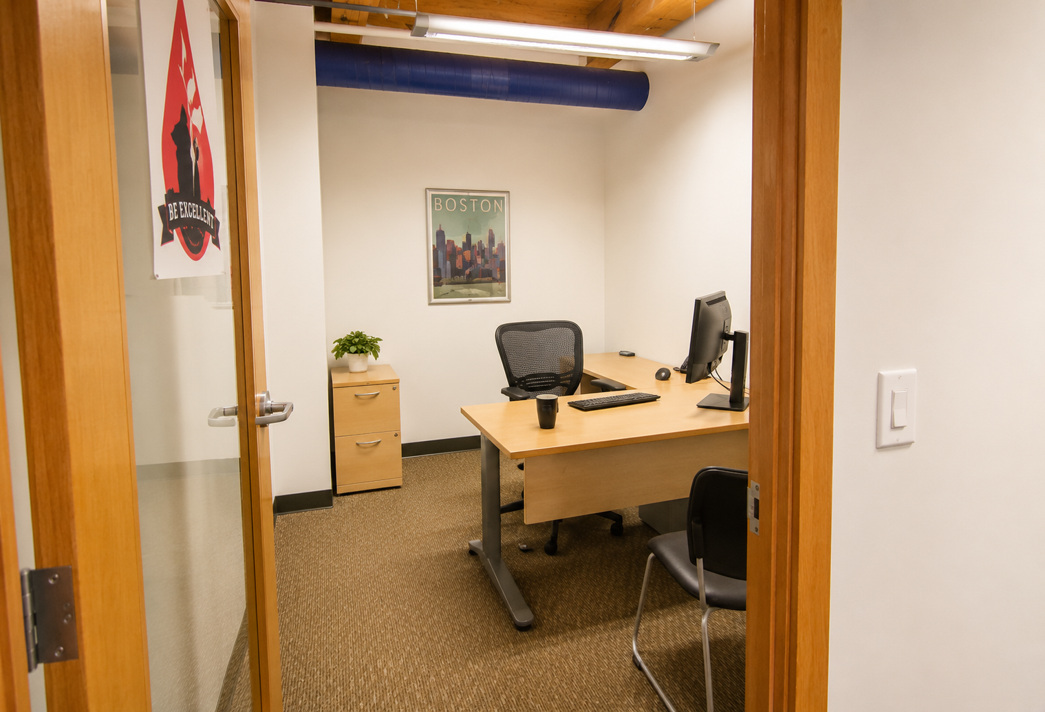 Charming Private Office in Cambridge Workspace