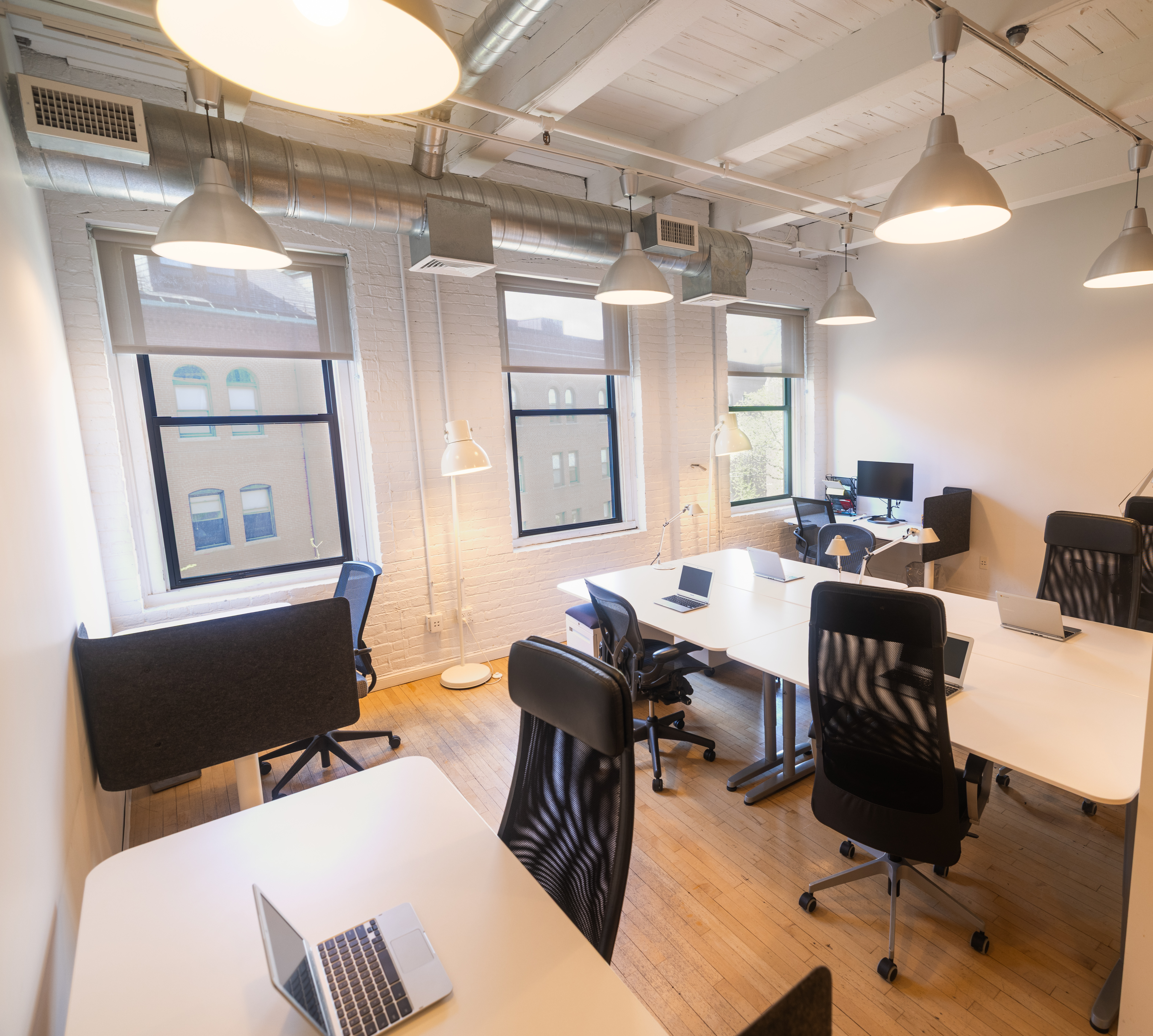 Inviting Brick-and-Light Space in South End