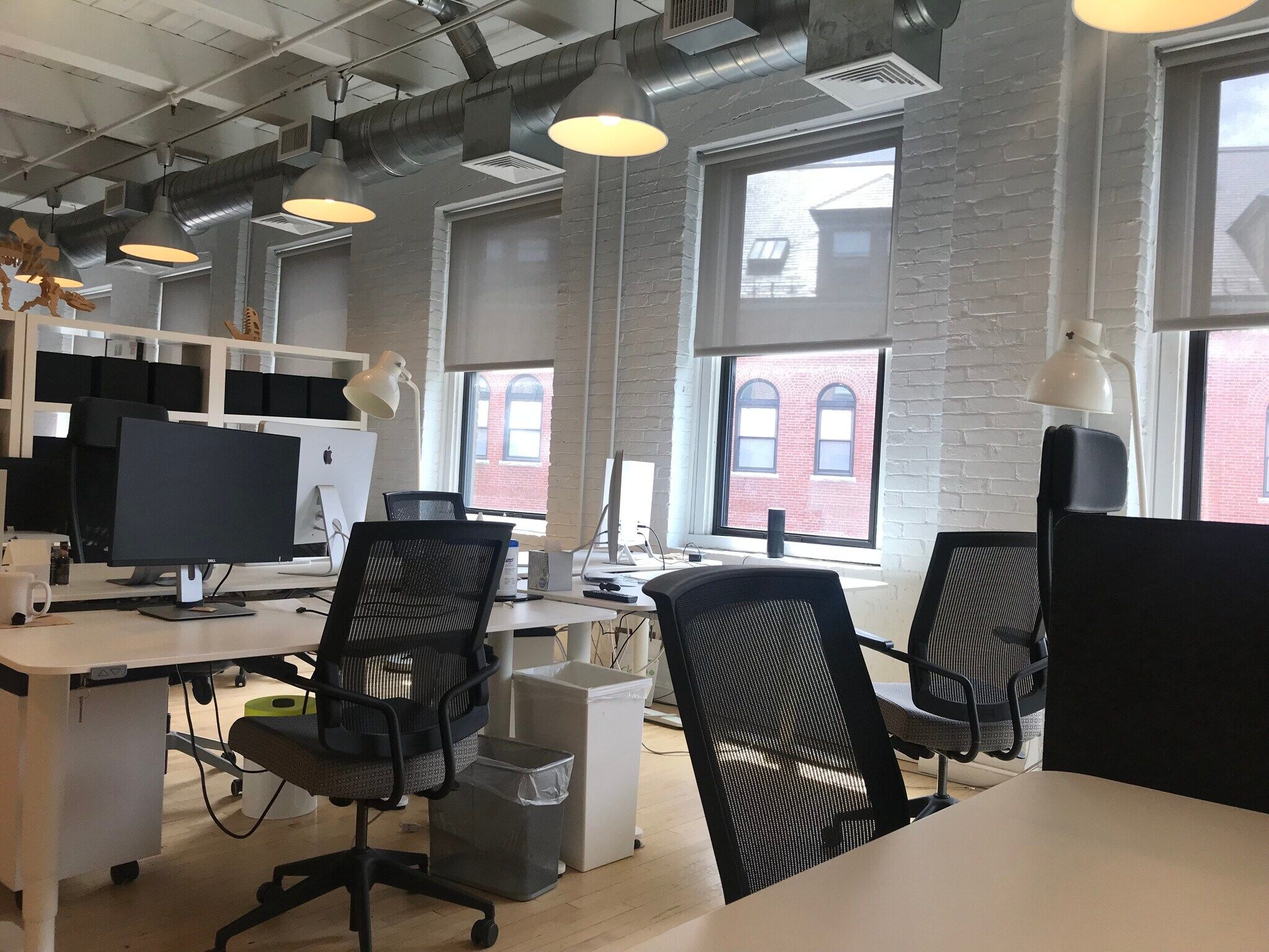 Inviting Brick-and-Light Space in South End