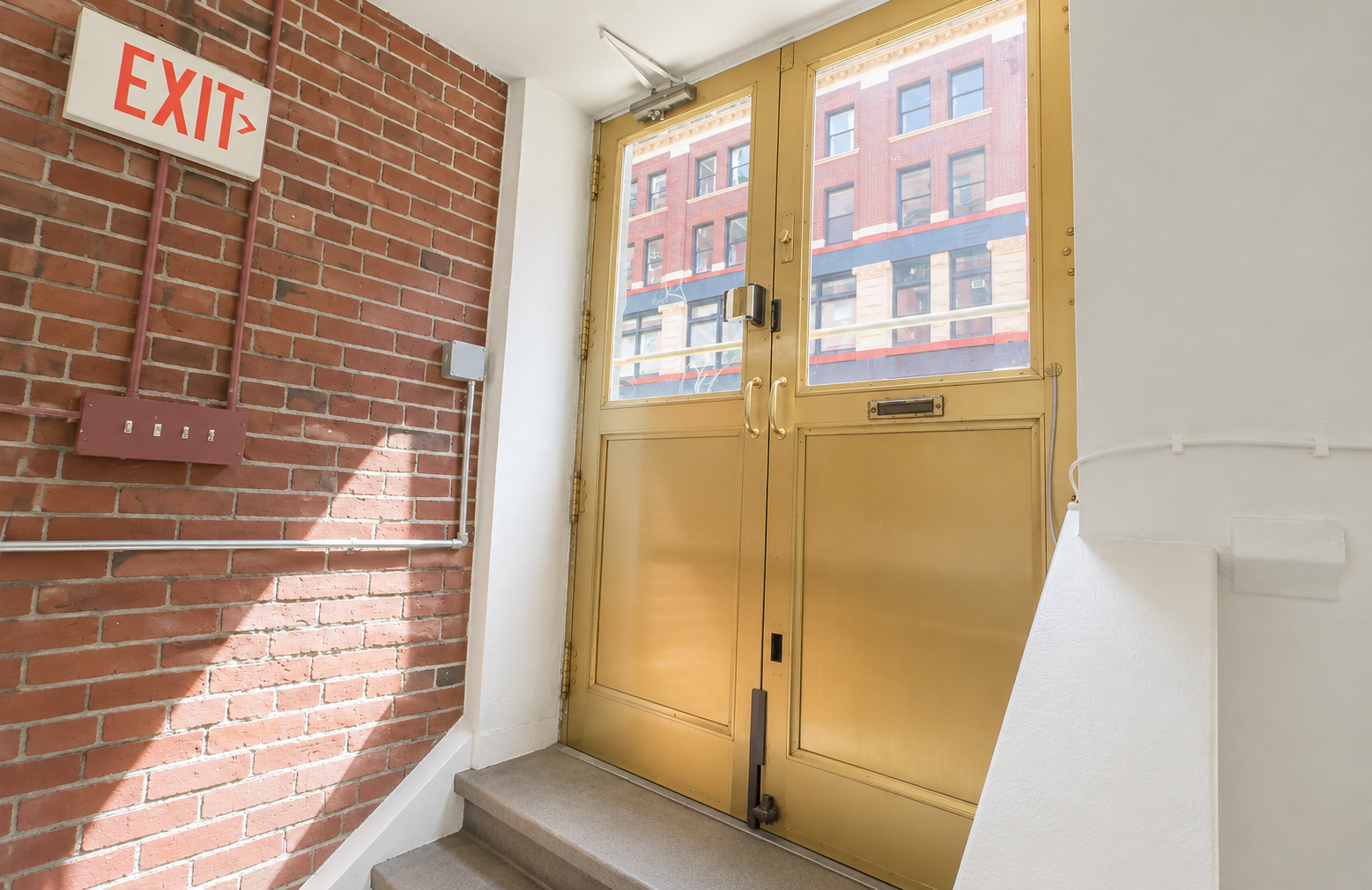 Bright Brick-and-Timber Office in Downtown Boston