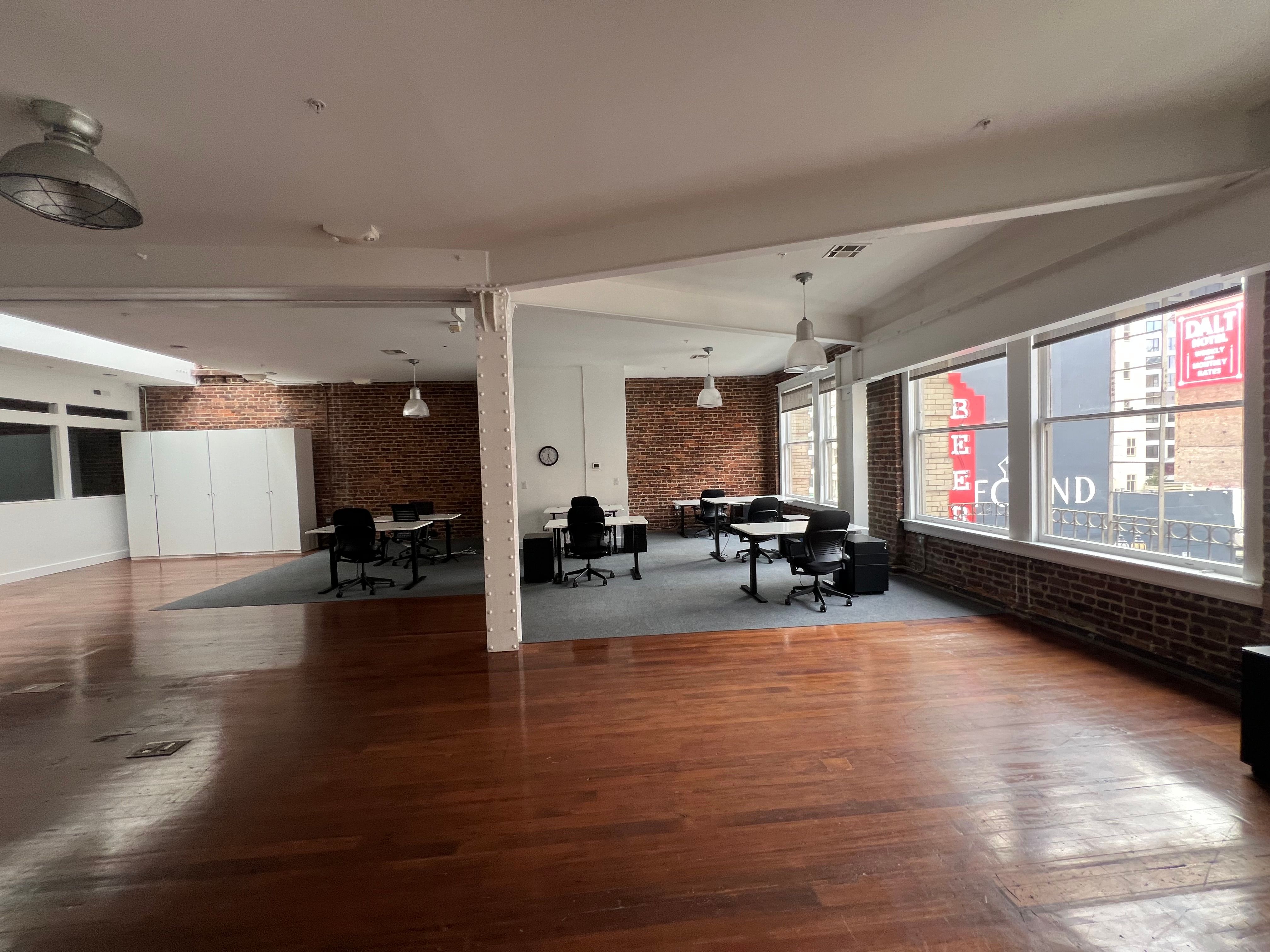 Creative Brick Office with Natural Light in Union Square