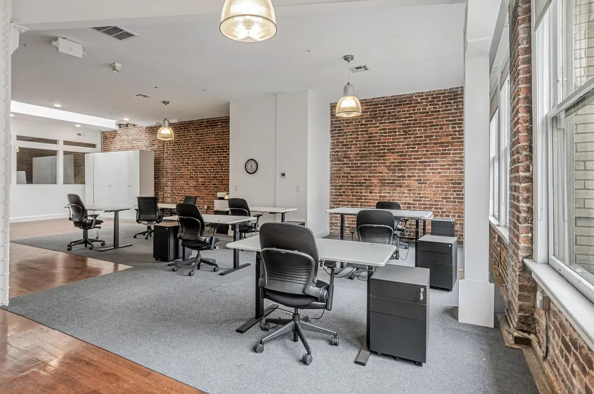 Creative Brick Office with Natural Light in Union Square