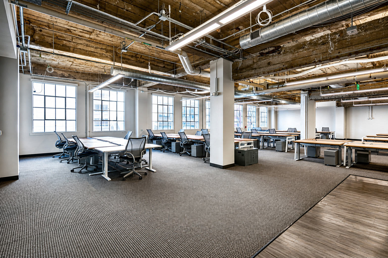 Modern SOMA Office with Natural Light and Amenities