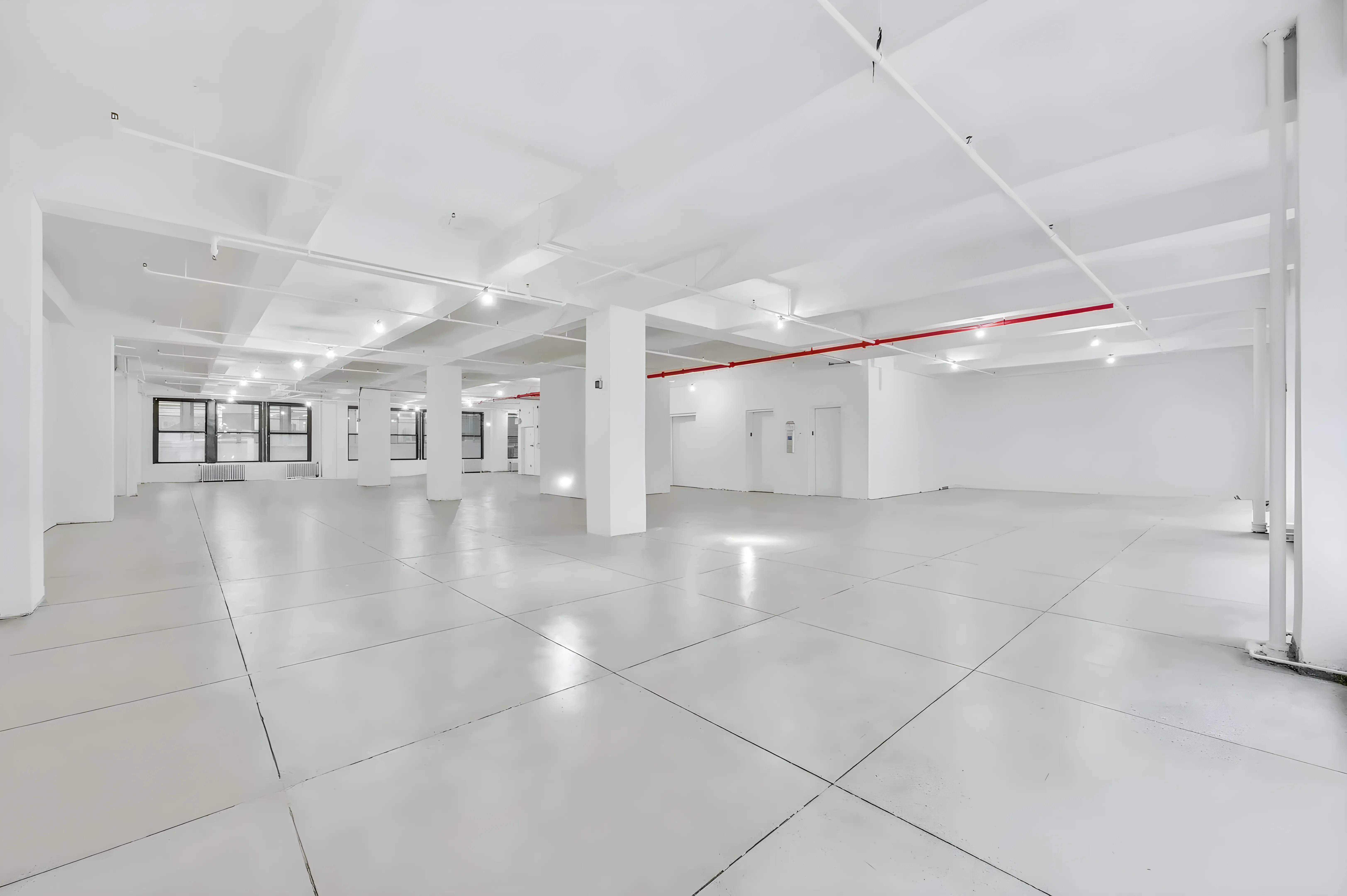 Bright Midtown Office with High Ceilings