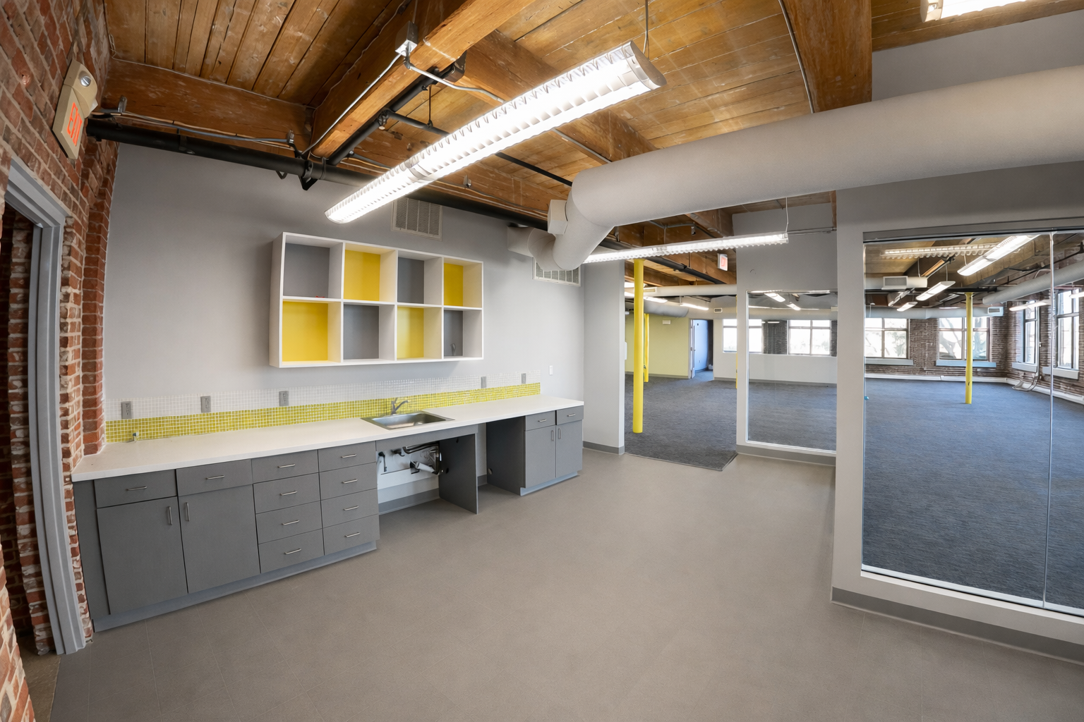 Stylish, Light-Filled Office in East Cambridge