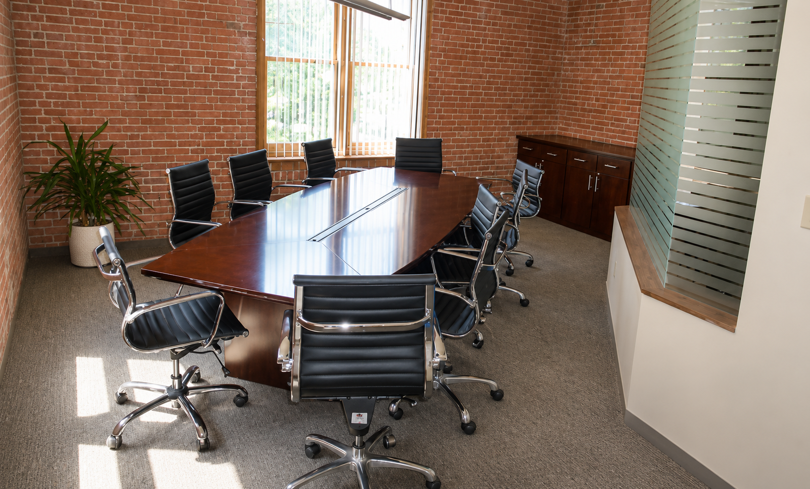 Creative Brick Office with Natural Light in East Cambridge