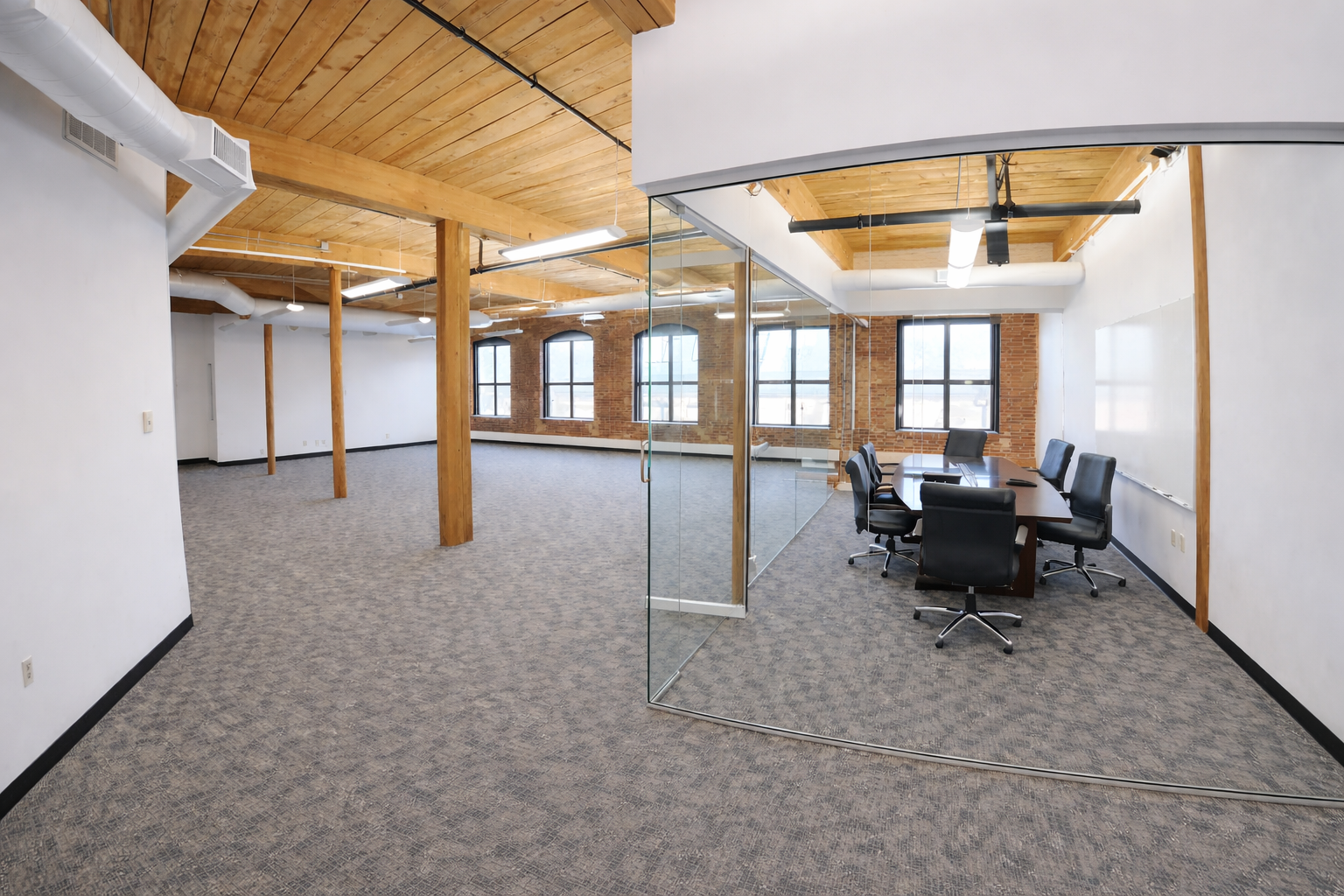 Creative Cambridge Space with Exposed Brick and High Ceilings