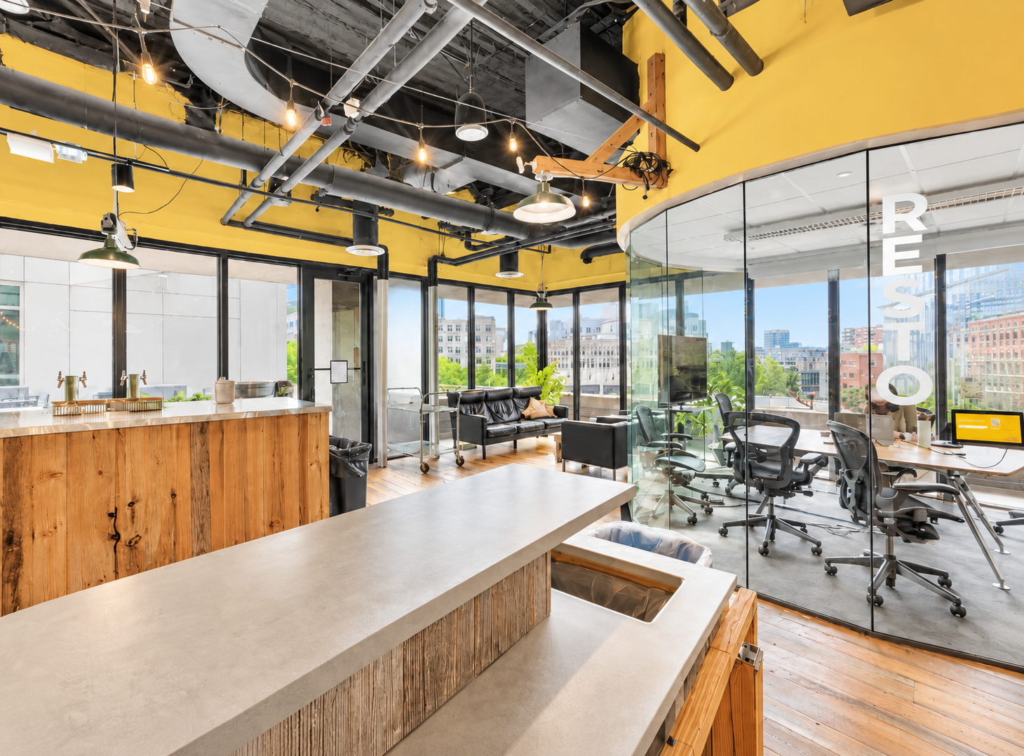 Private Office with Incredible Views in Premium Cambridge Coworking 