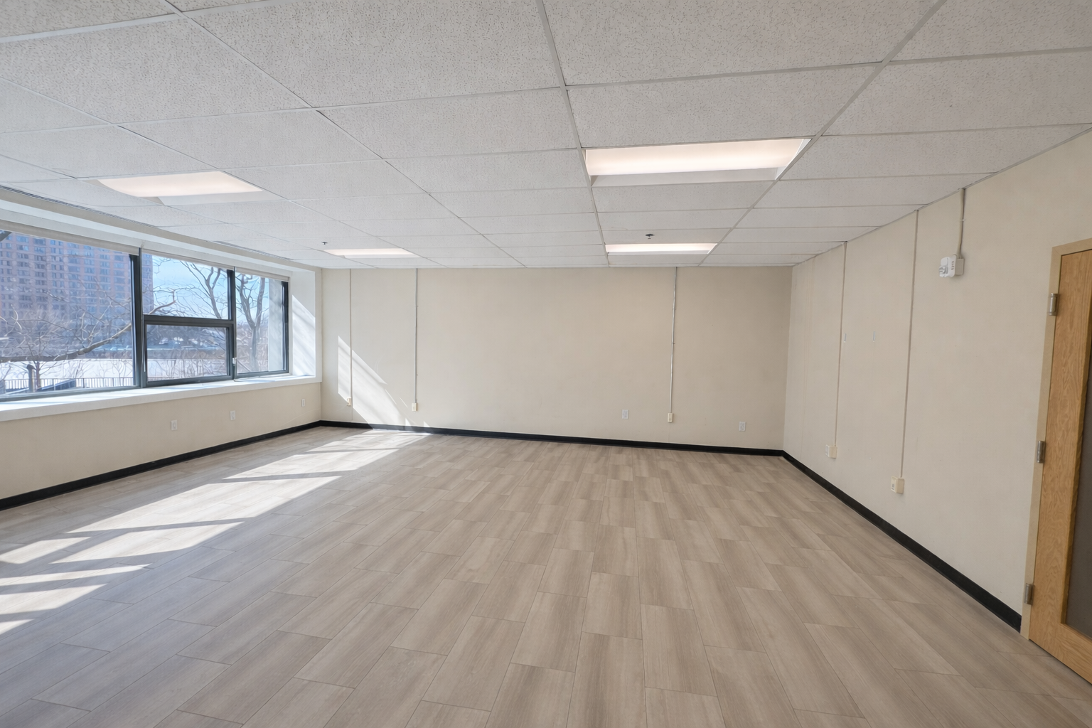 Hard Wood Office Space in Cambridgeport