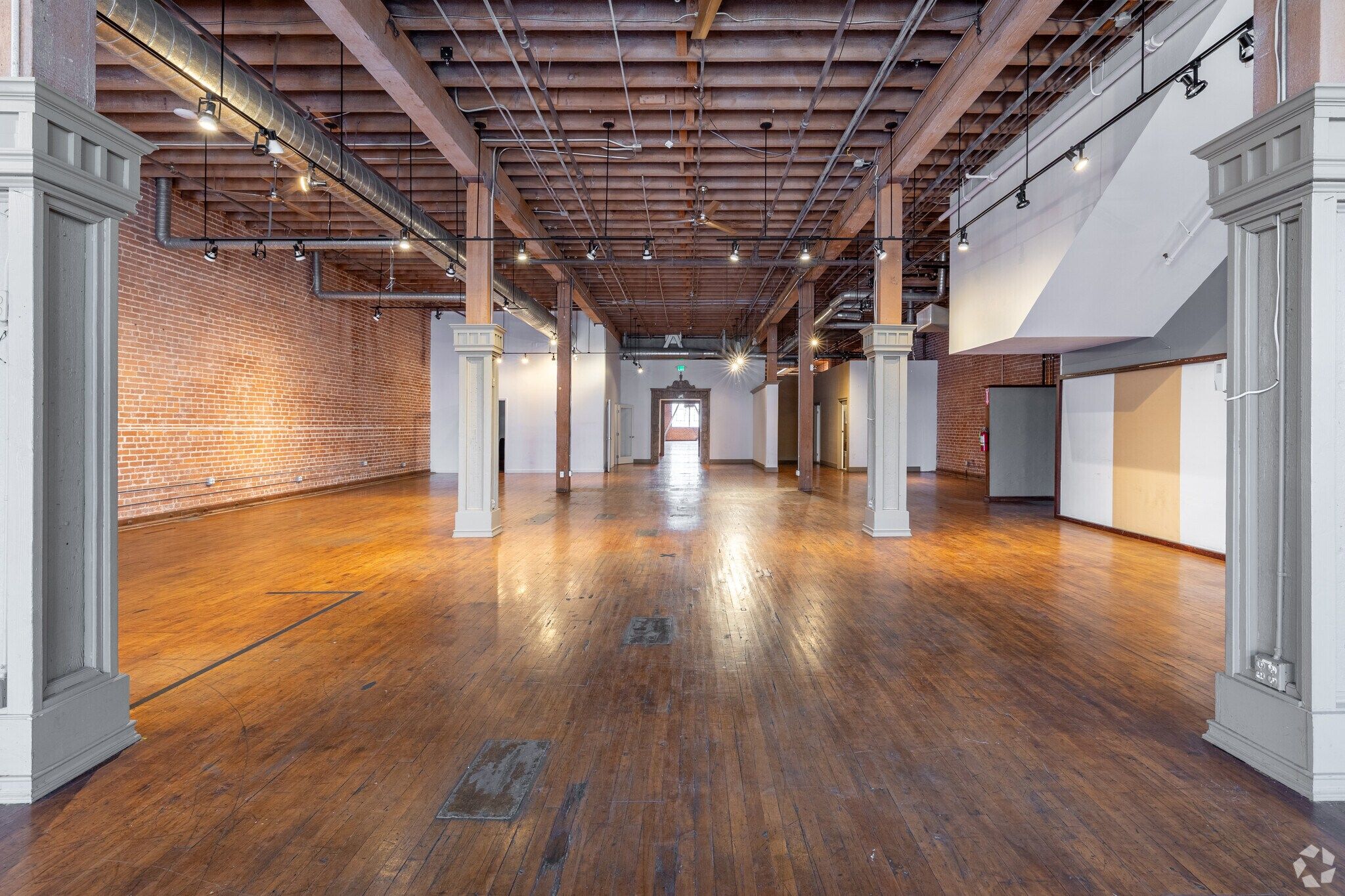 Creative Brick Office with Natural Light in SOMA
