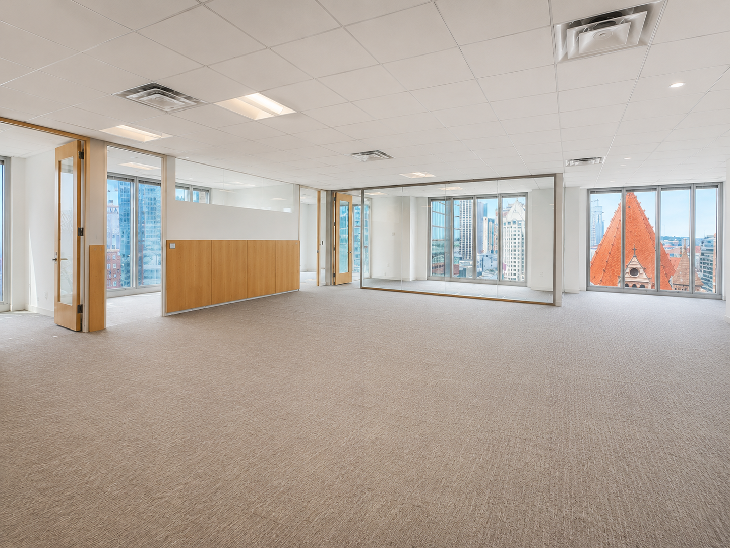 Bright Office with Great Views in Spectacular Back Bay