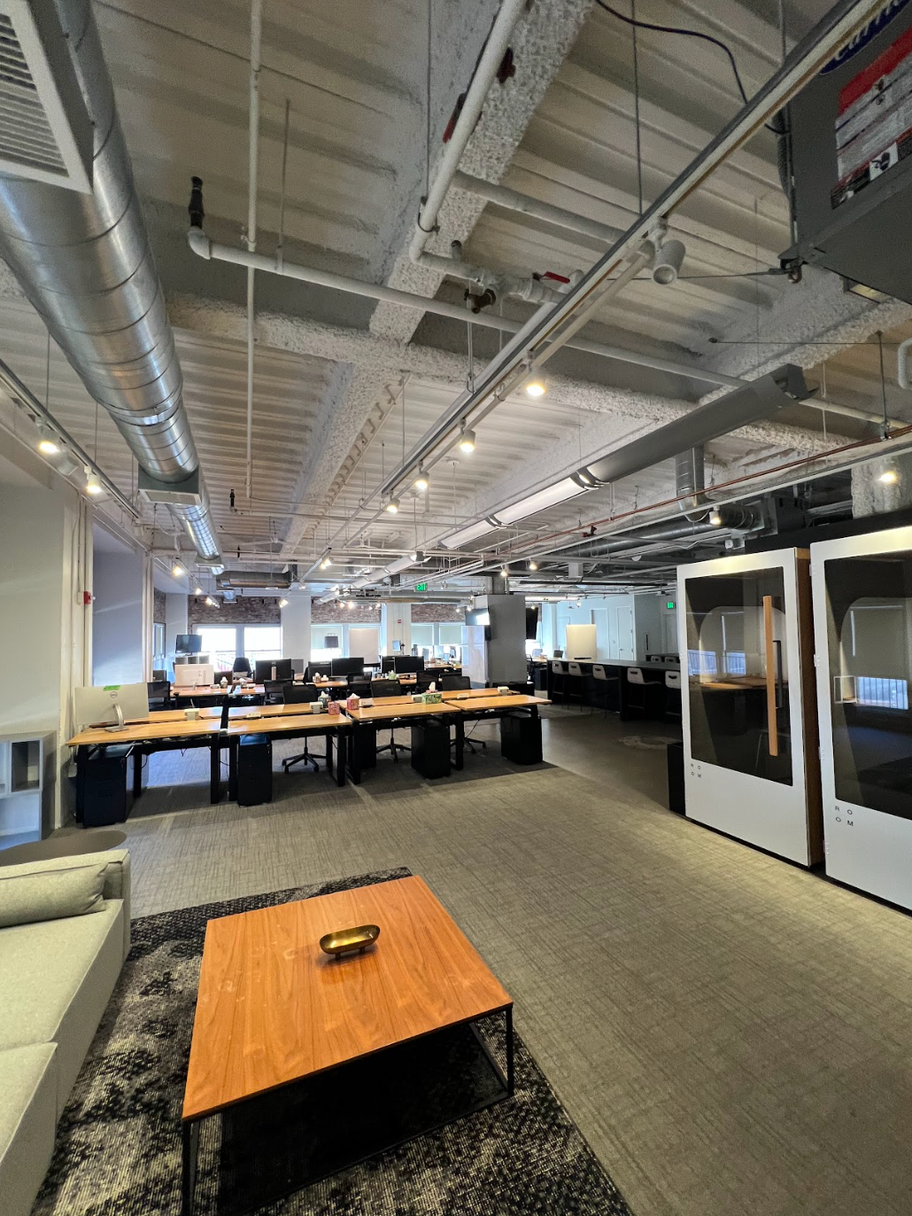 Vibrant Brick Office in Union Square
