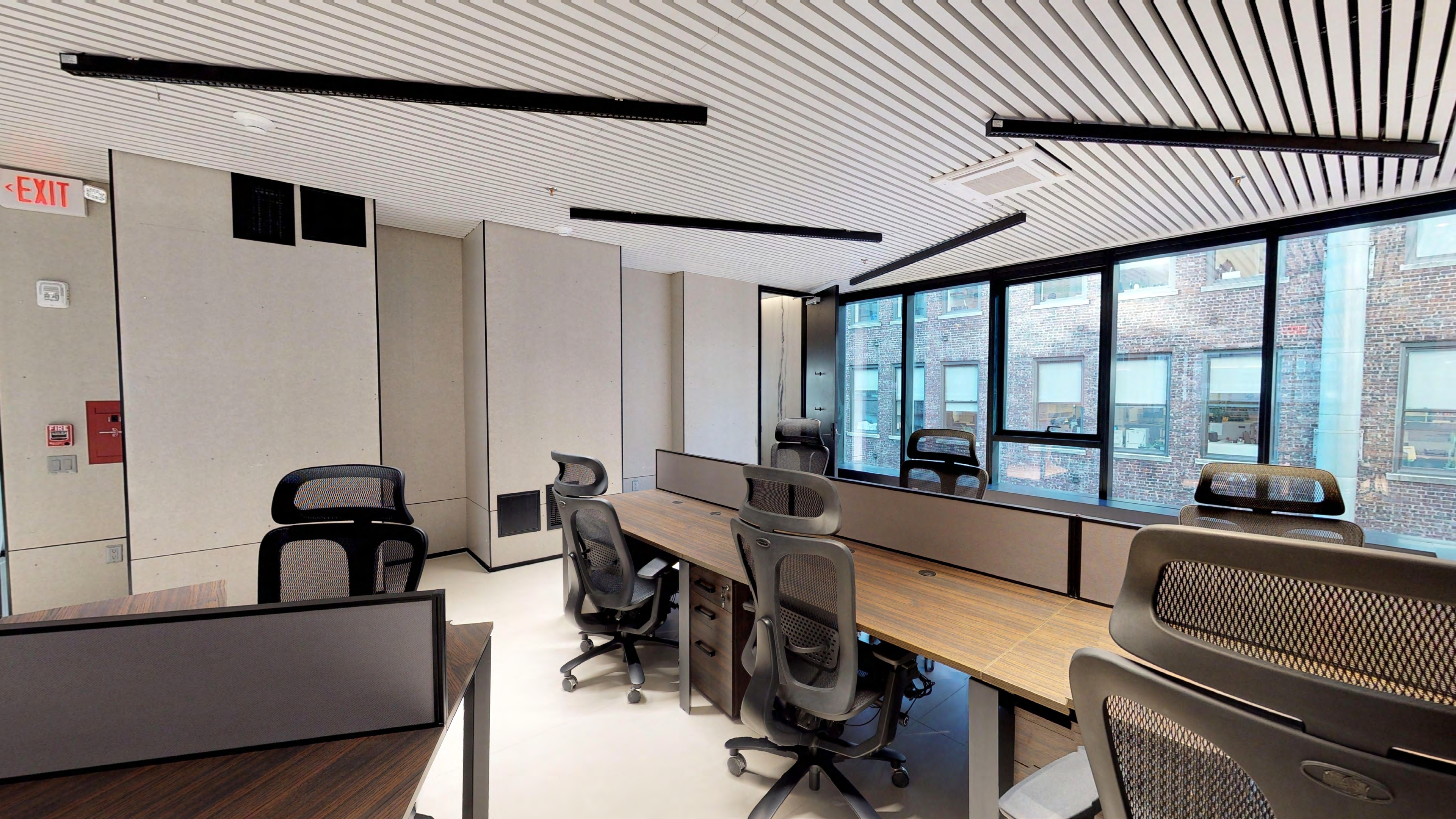 Bright Modern Midtown Office with Natural Light with Private Terrace 