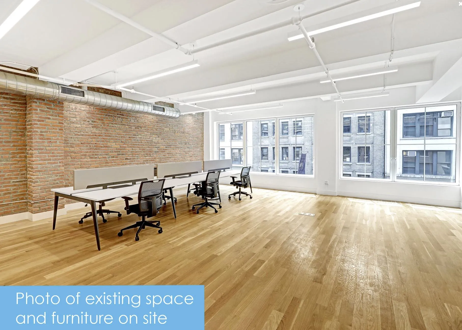 Bright Creative Chelsea Office with Exposed Brick