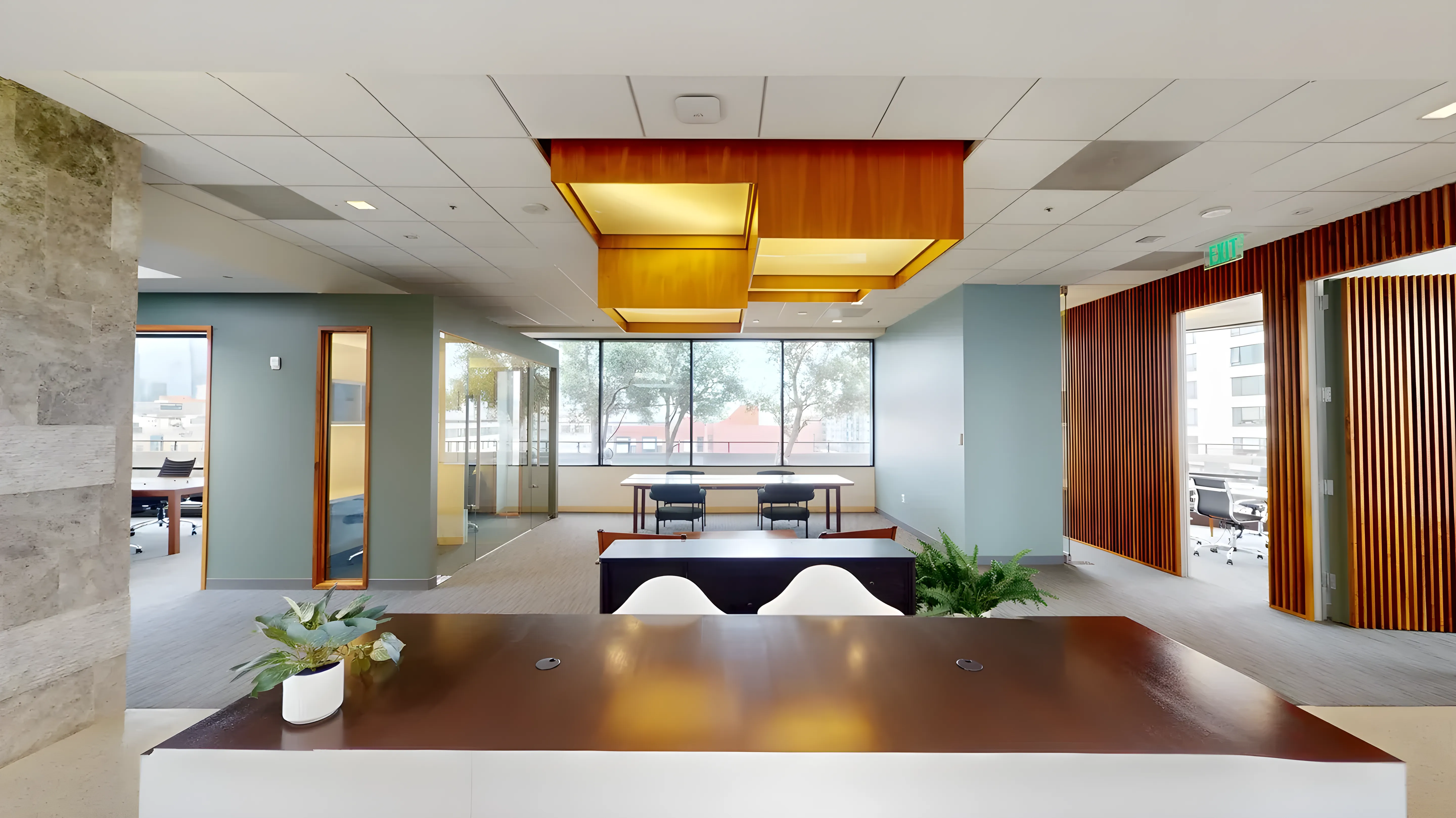 Modern Executive Workspace Overlooking Downtown San Francisco