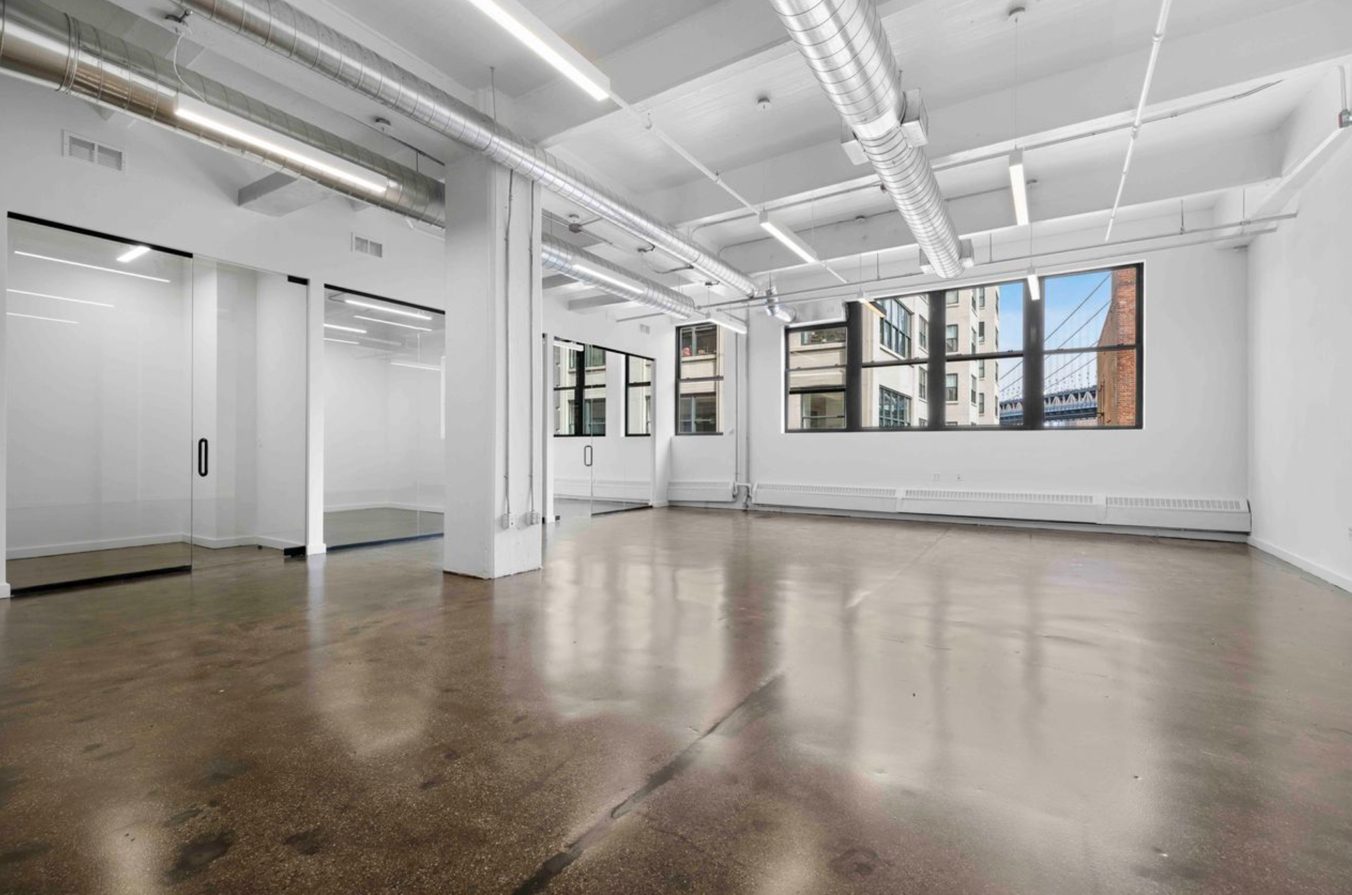 Sleek Dumbo Office with Natural Light 