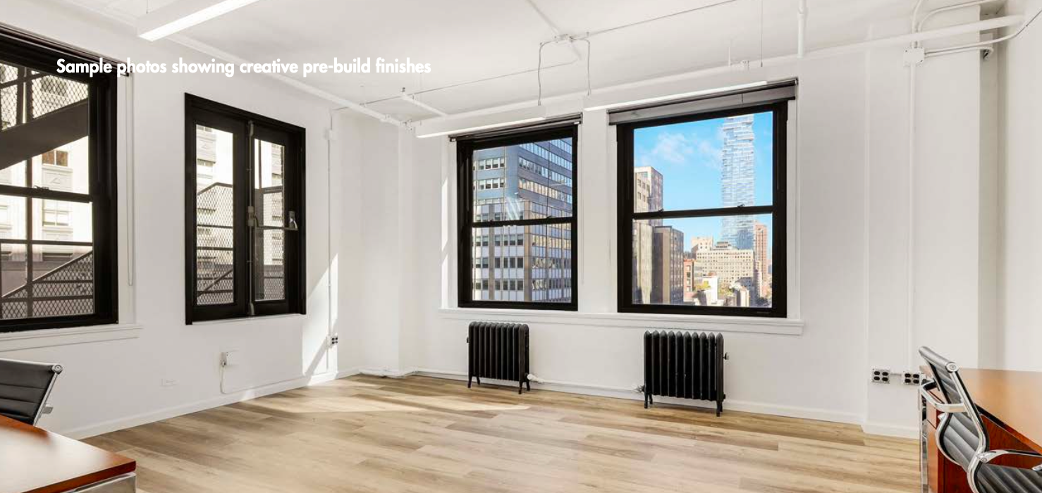 Bright Creative Office in NYC's Financial District 