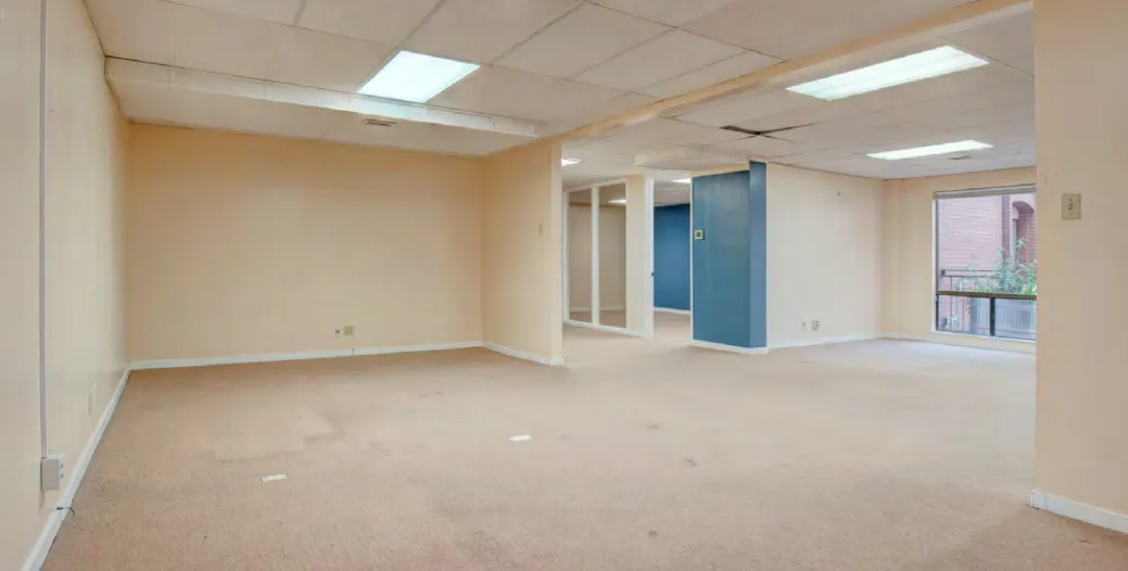 Bright Brick-and-Timber Space in Jackson Square