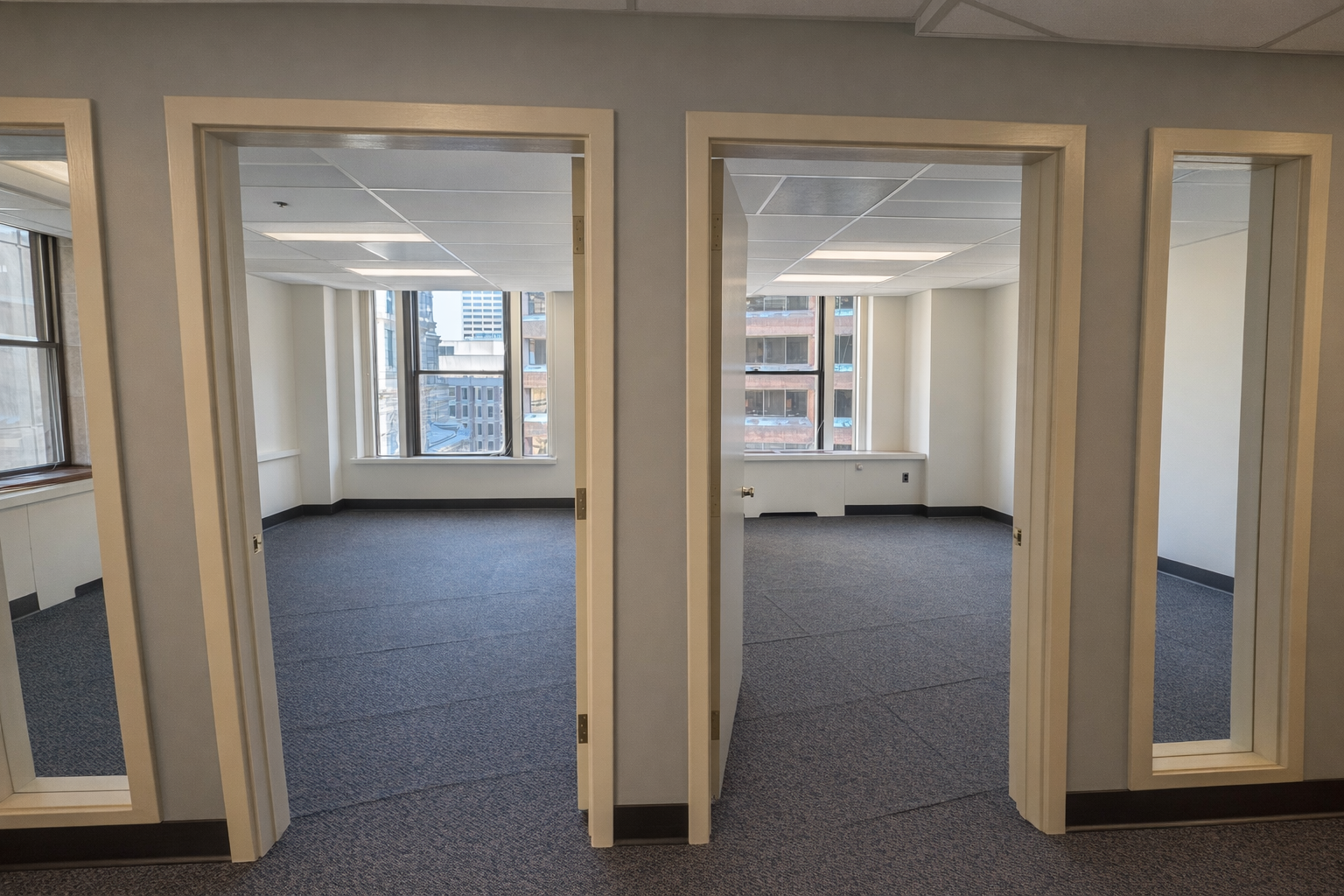 Bright Office Space with Views of Downtown Boston