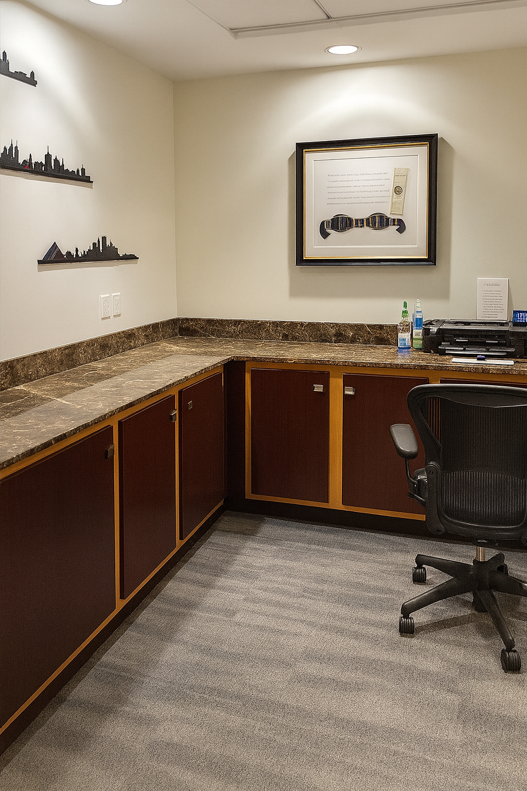 Radiant Downtown Office with Modern Amenities