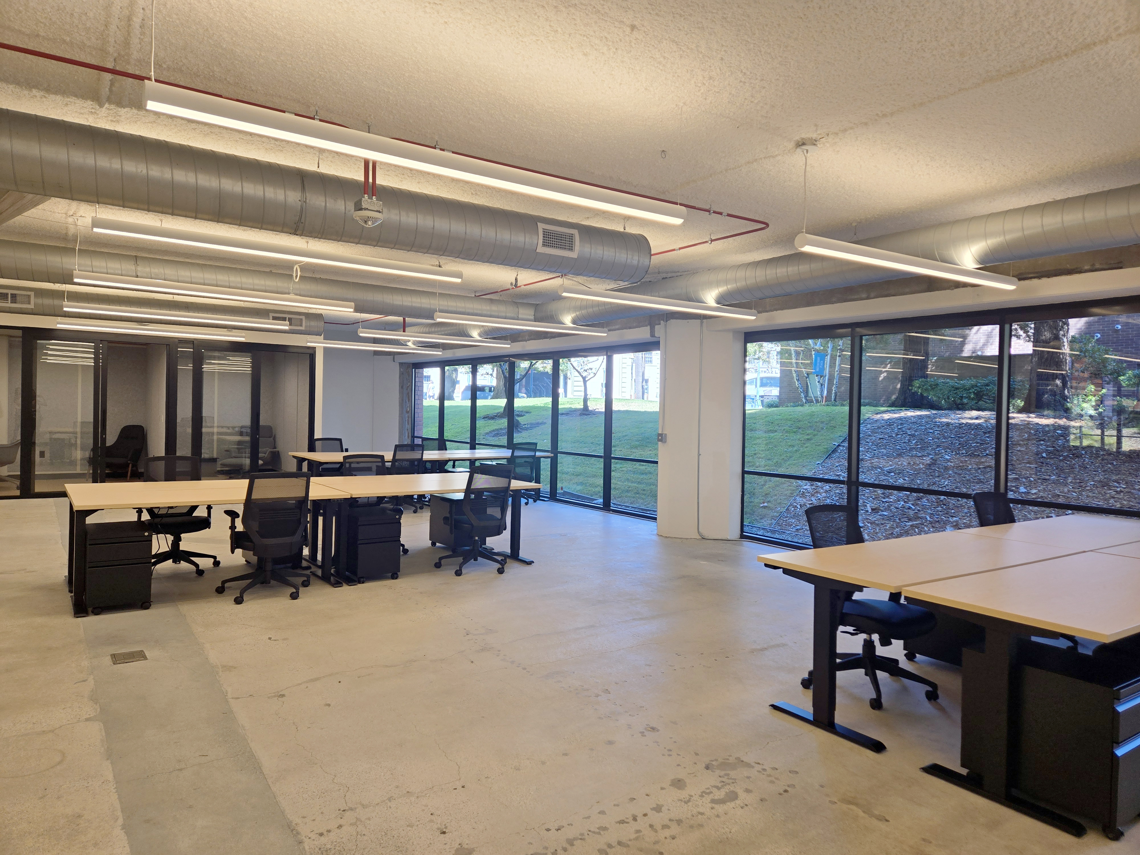 Open, Light-Filled Suite with Private Offices