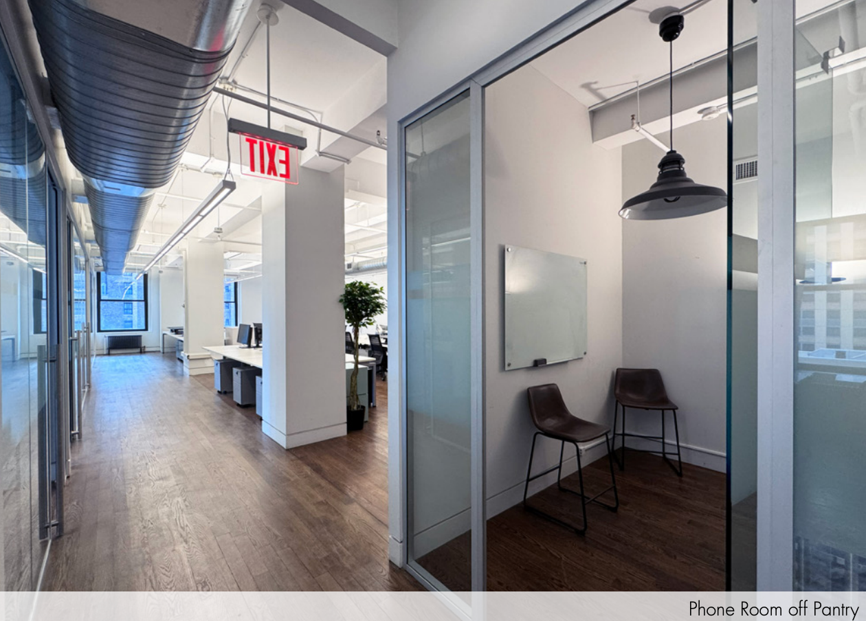 Modern Office Suite in NYC Garment District