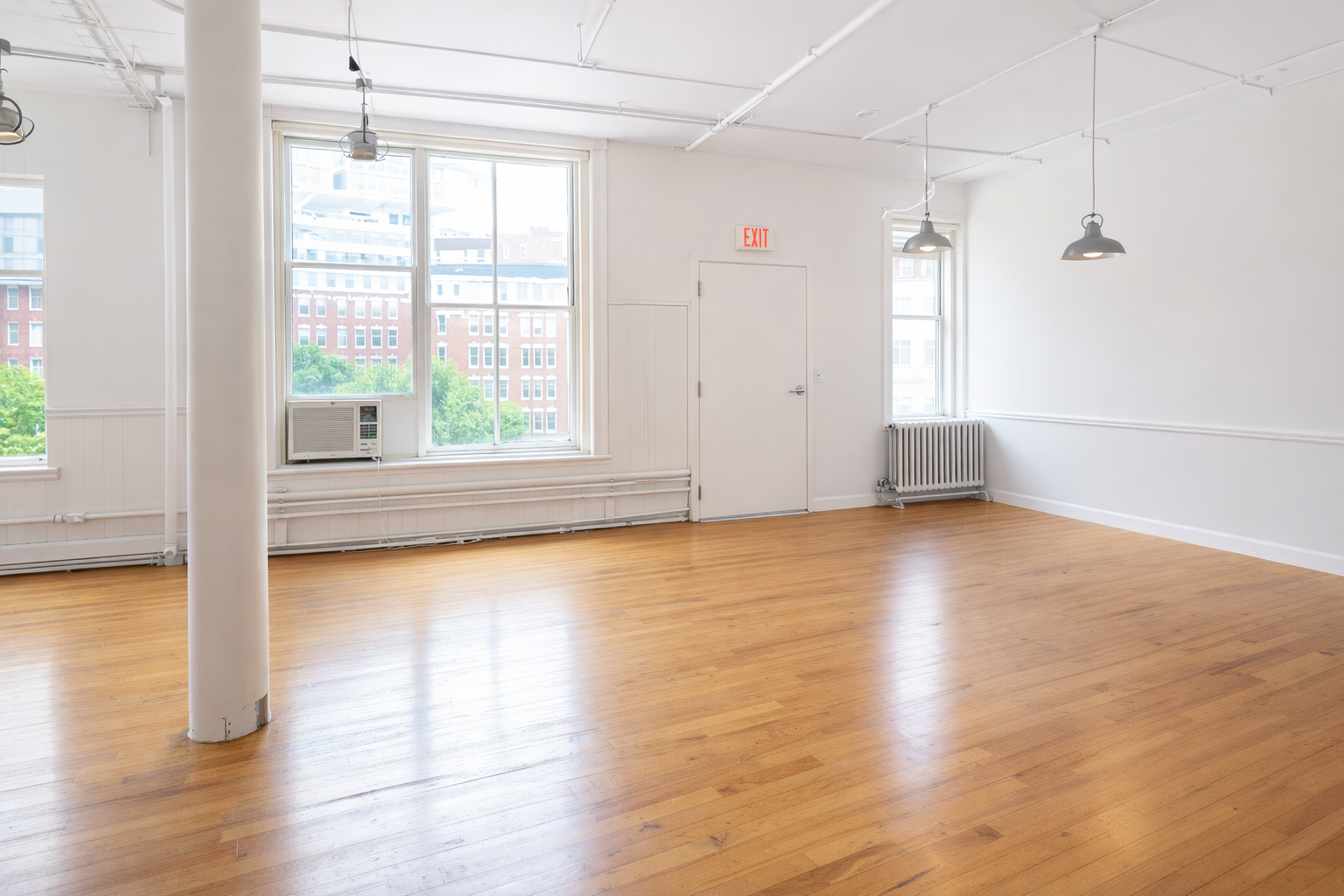 Bright Brick-and-Beam Office by South Station 