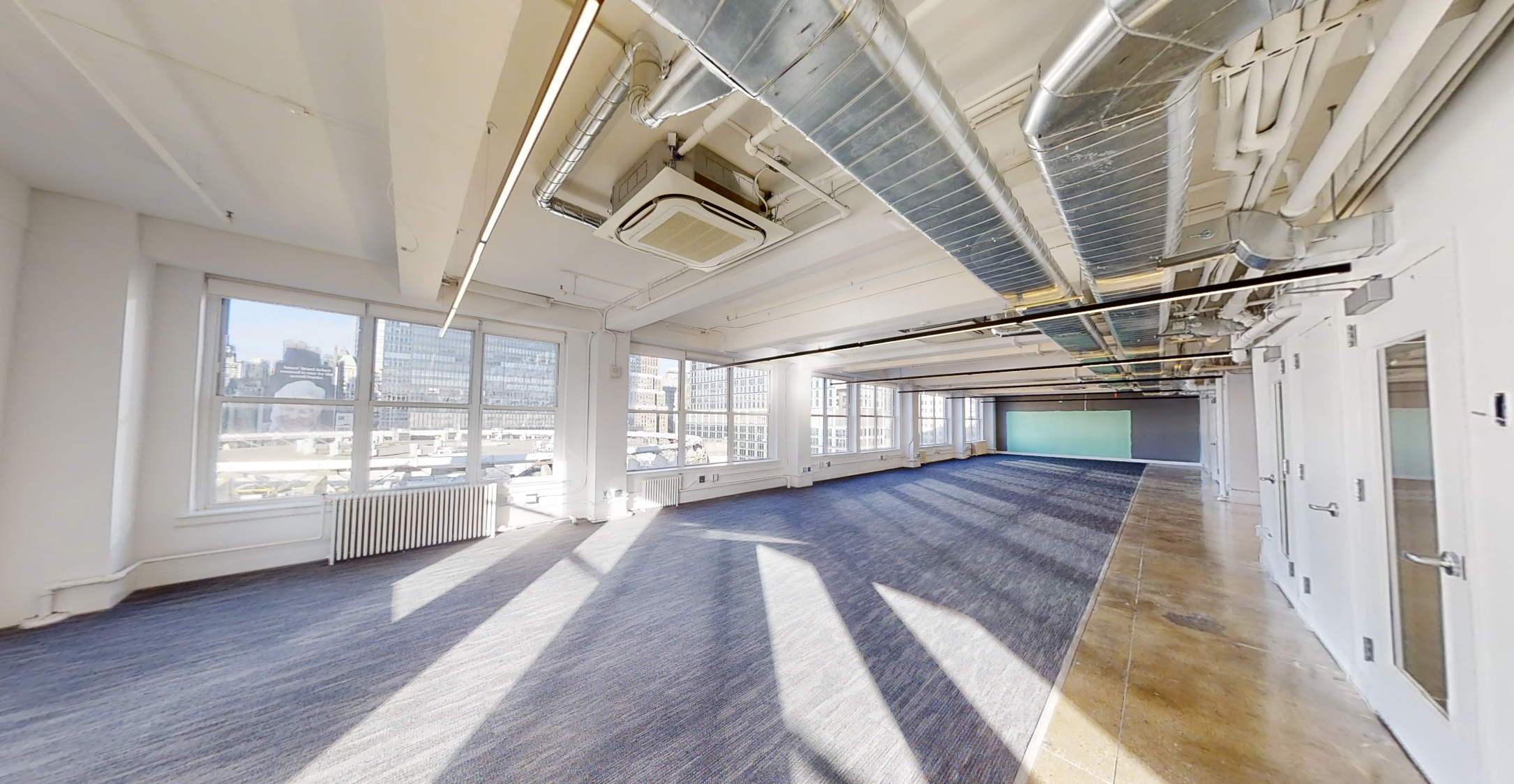Penthouse Office with Private Roof Deck & Premium Hospitality Amenities