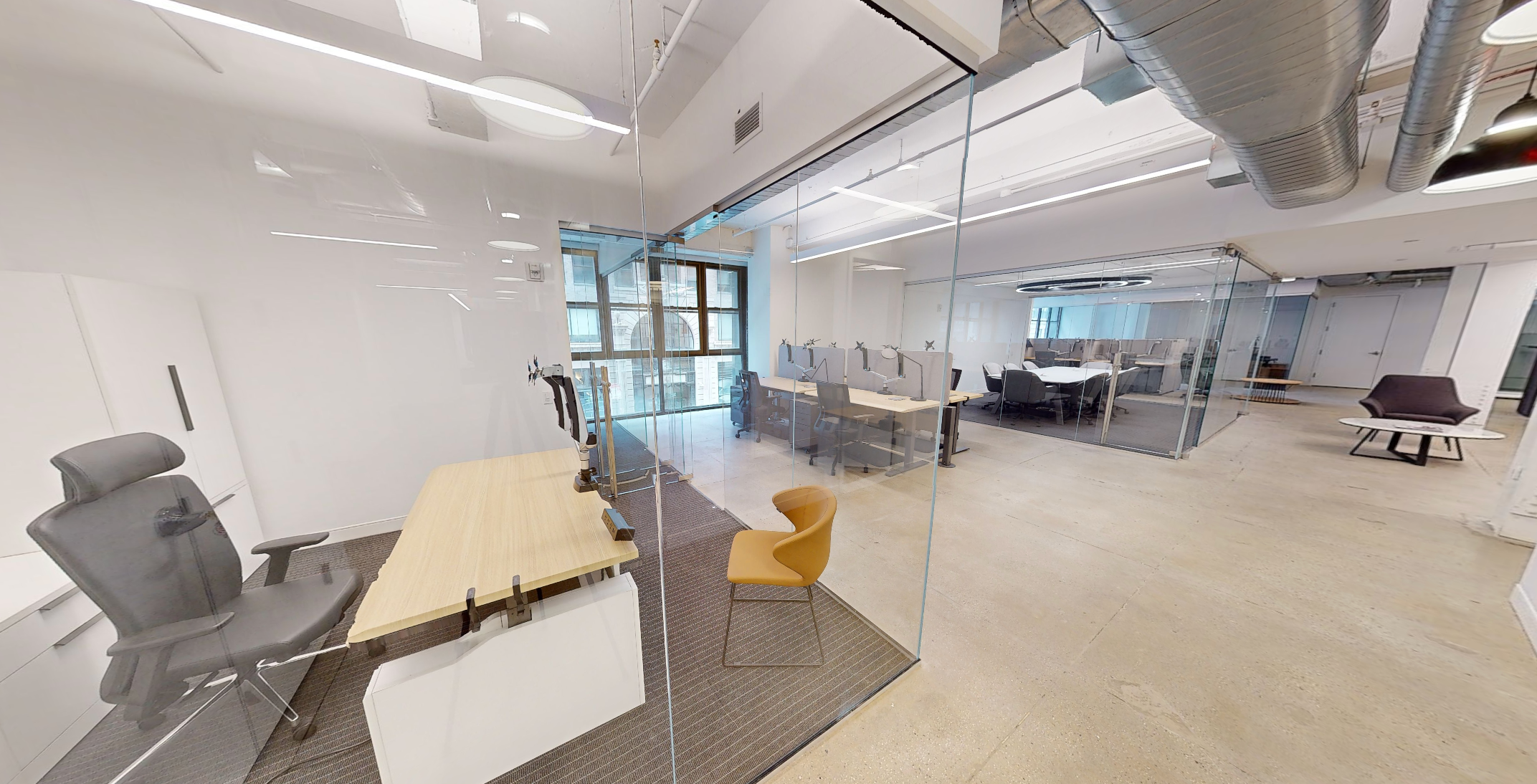 Bright, Built Office with 6 Conference Rooms + Terrace