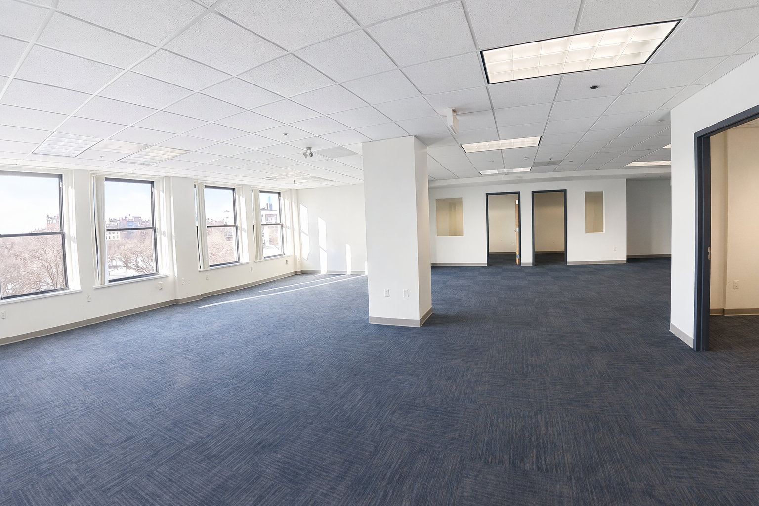 Downtown Office with Bright Views of Boston Commons