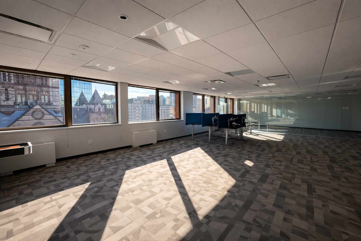 Modern Open Workspace on Iconic Boylston Street
