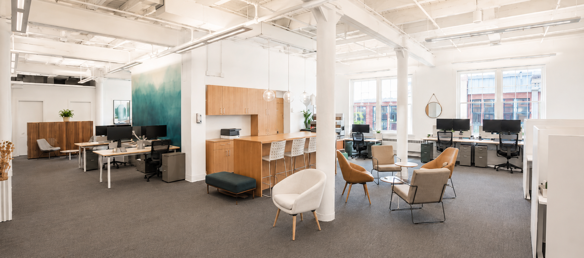 Full-Floor Furnished Workspace in Central Downtown Boston